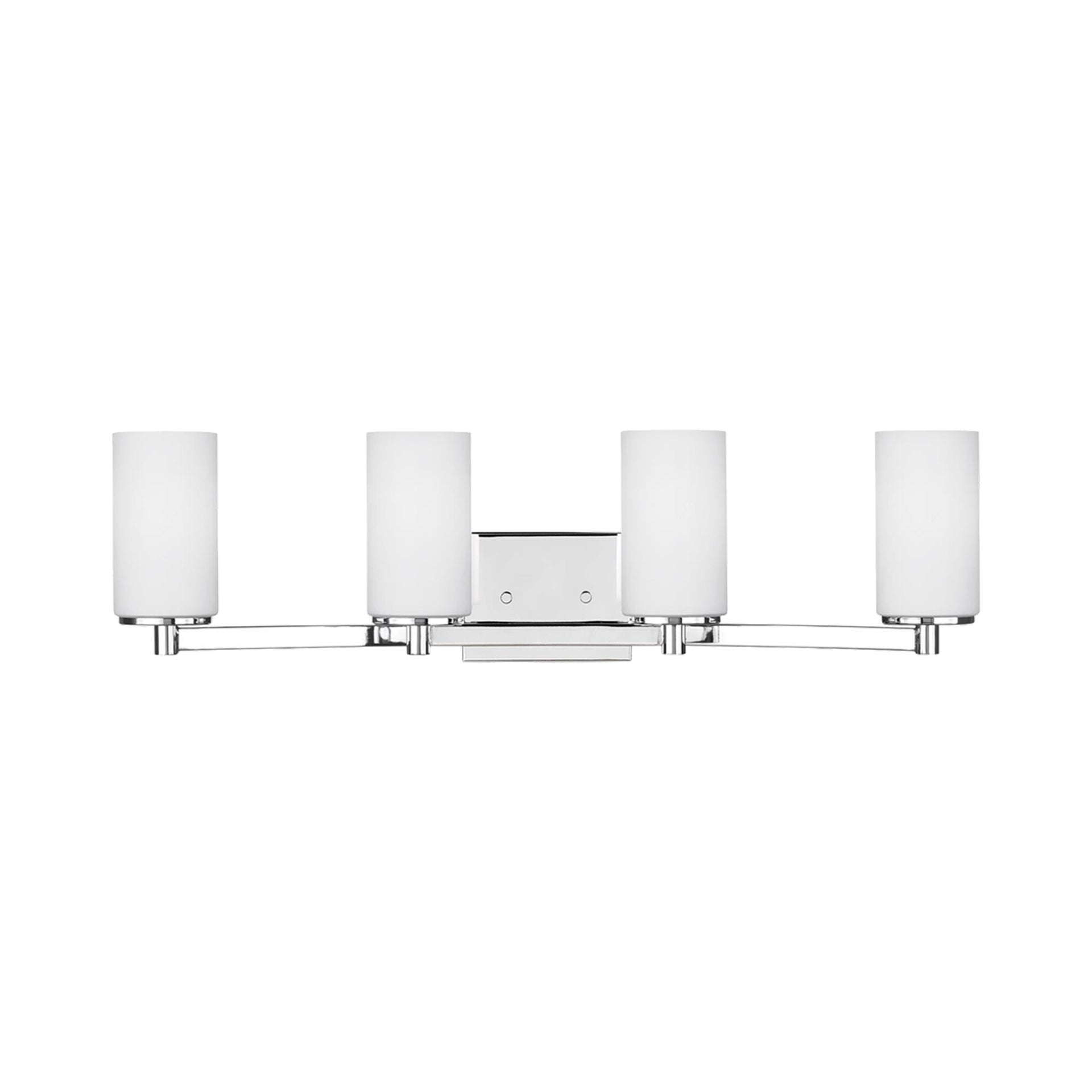 Sea Gull Lighting 4439104-05 Hettinger Four Light Wall/Bath Vanity Style Lights, Chrome Finish