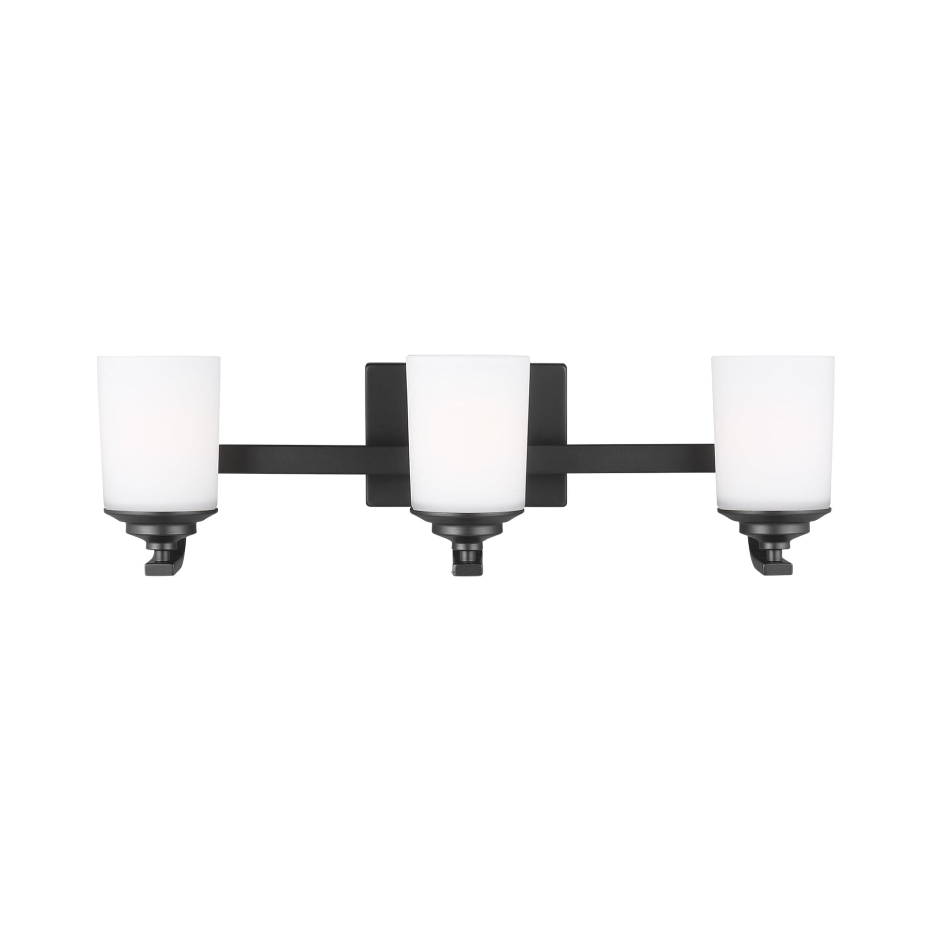 Generation Lighting 4430703-112 Kemal 3 Light 24 inch Midnight Black Wall Bath Wall Light