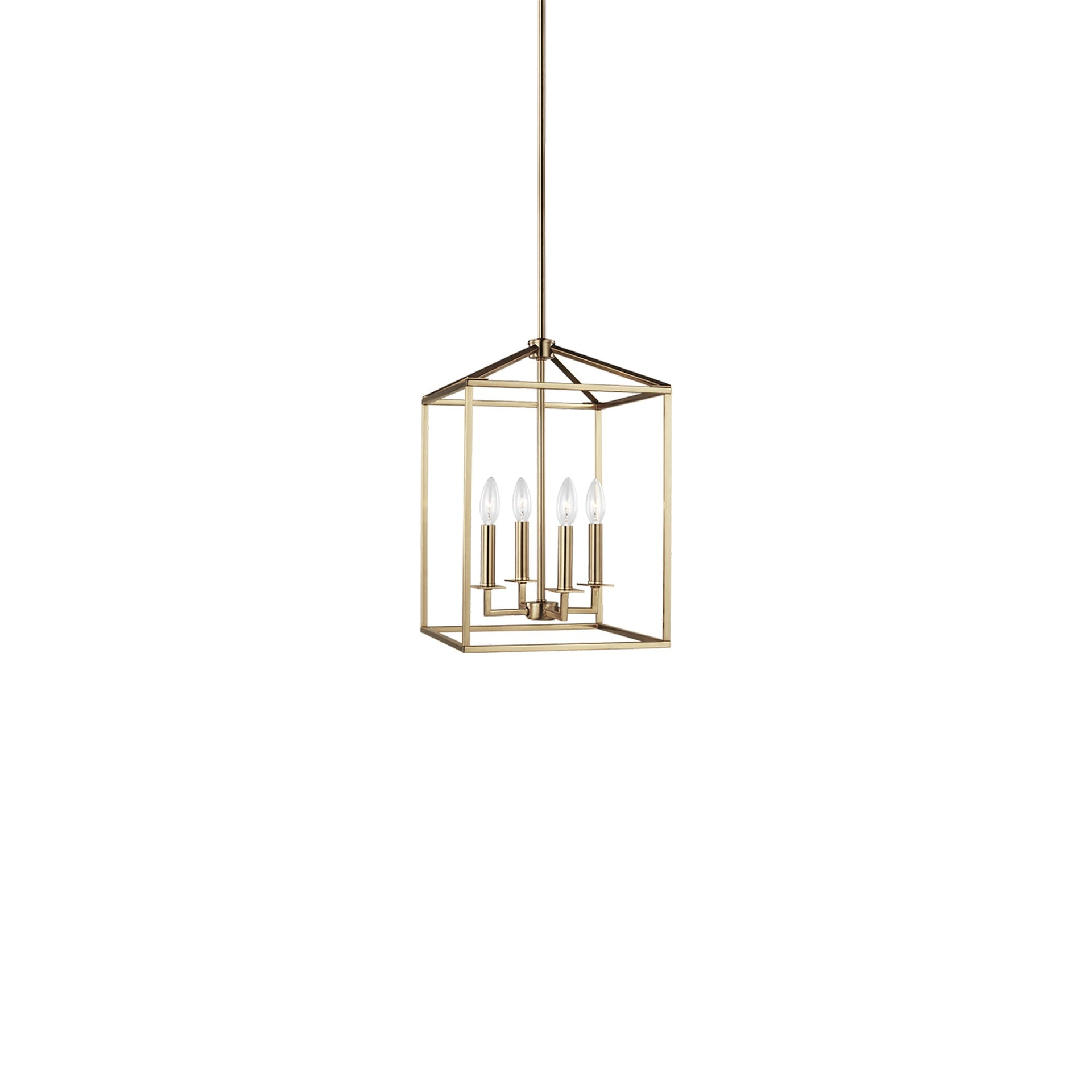 Lucius Pendant Light - Brass / 12.25"W