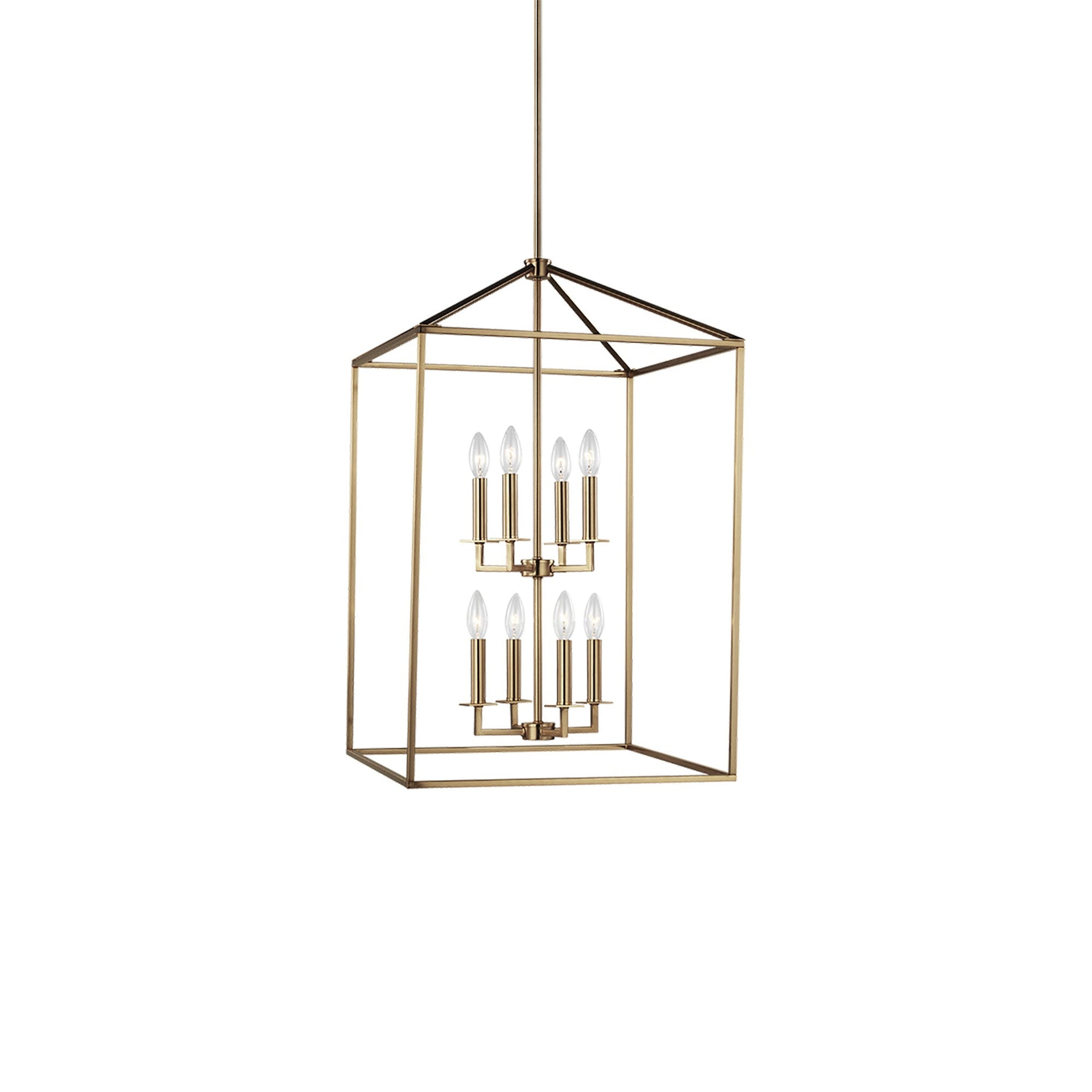 Lucius Pendant Light - Brass / 19"W
