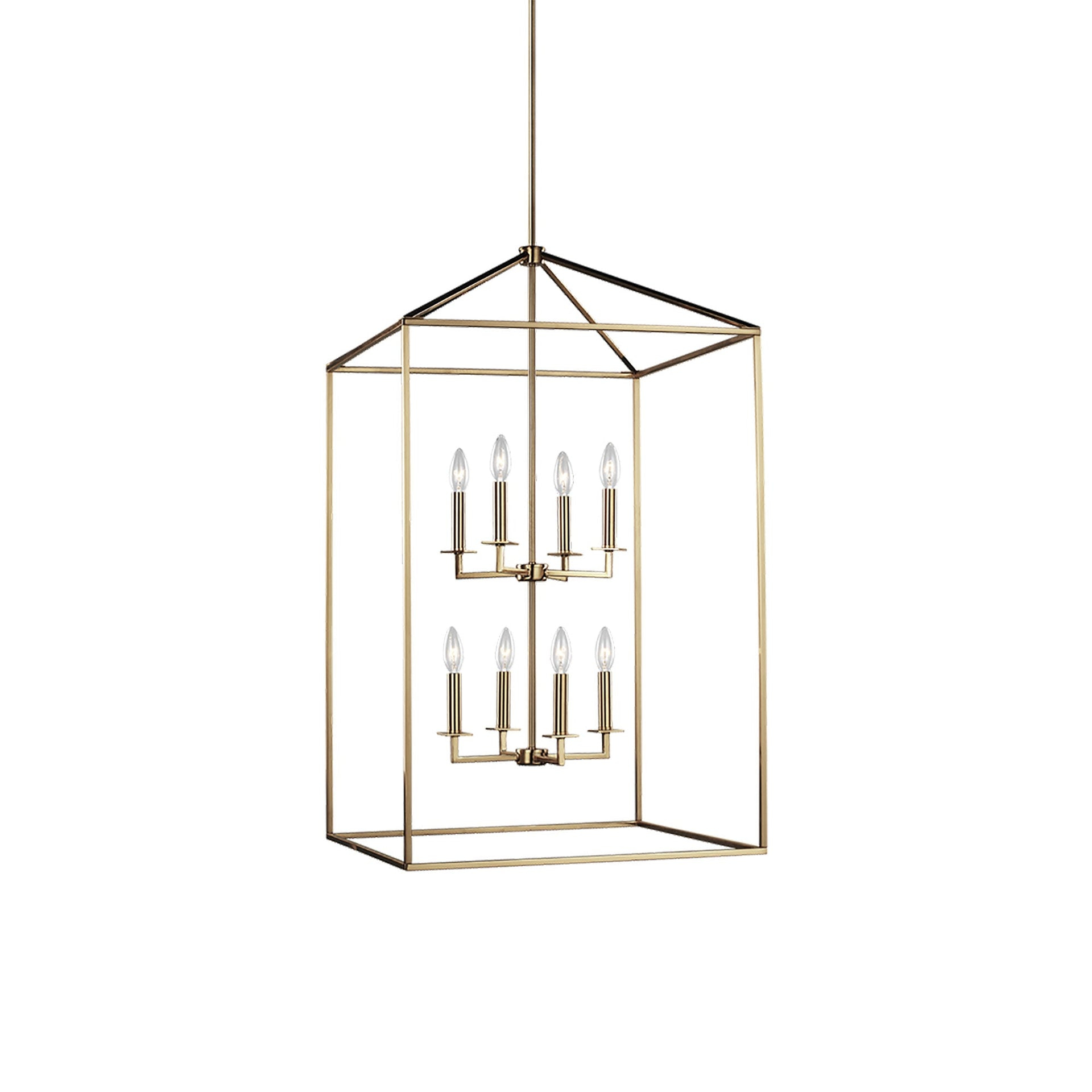 Lucius Pendant Light - Brass / 22"W