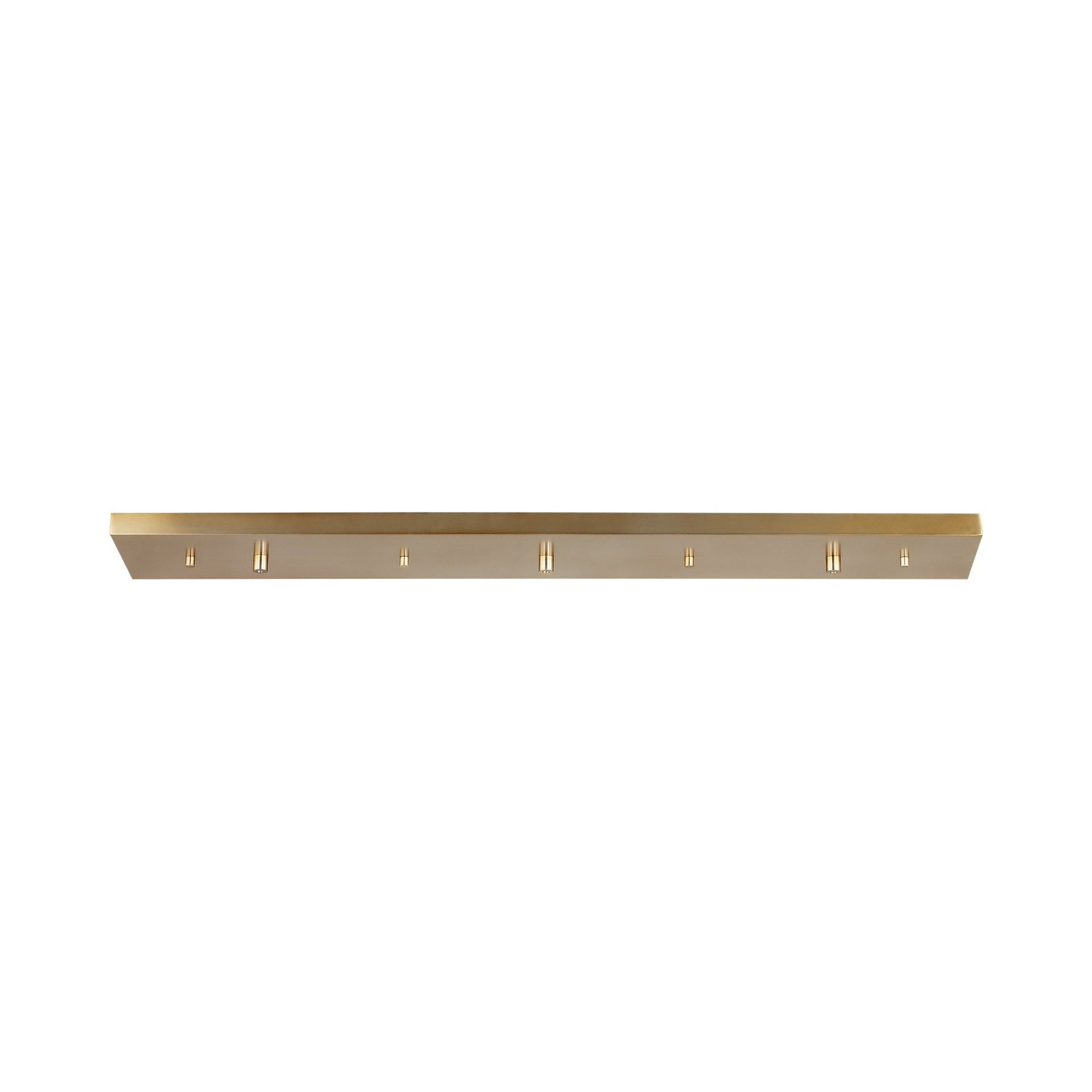 Generation Lighting 7449603-848 Accessory - 36 Inch 3 Port Linear Canopy, Satin Brass Finish