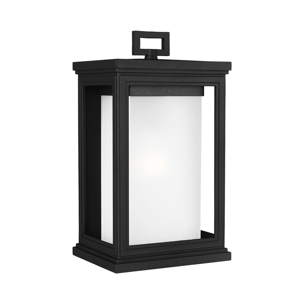 Generation Lighting Roscoe 13 1/2" High Black Outdoor Wall Light