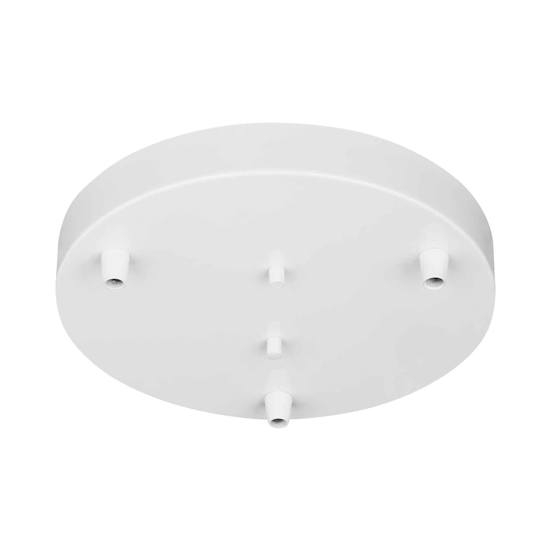 Hanging Globe 3-Light White Pendant
