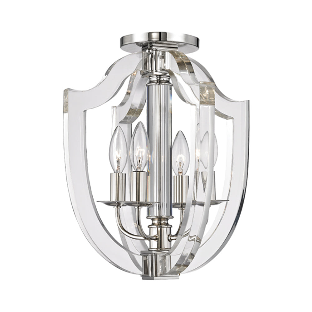 Arietta Acrylic Semi Flush Mount
