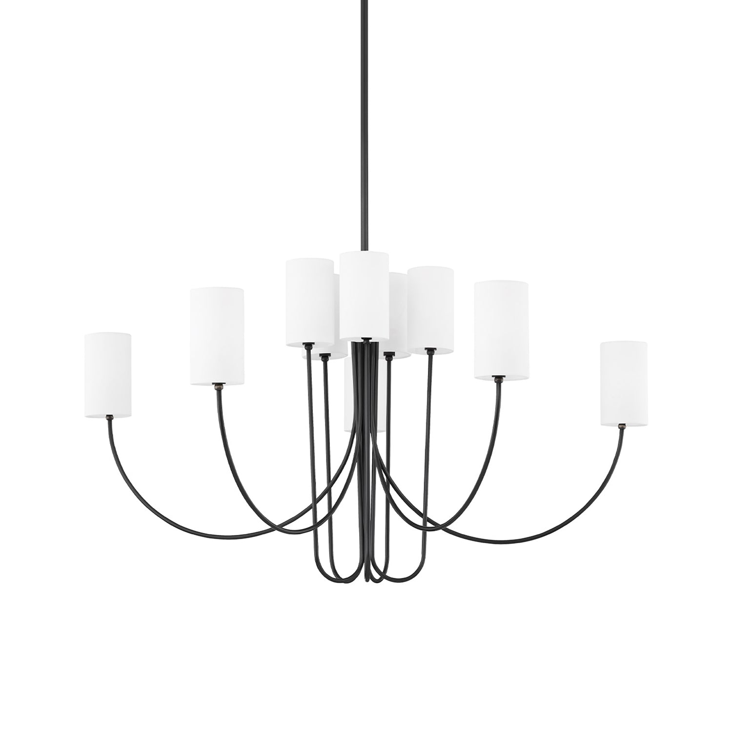 Midford Chandelier - Antique Bronze / 48.25"W