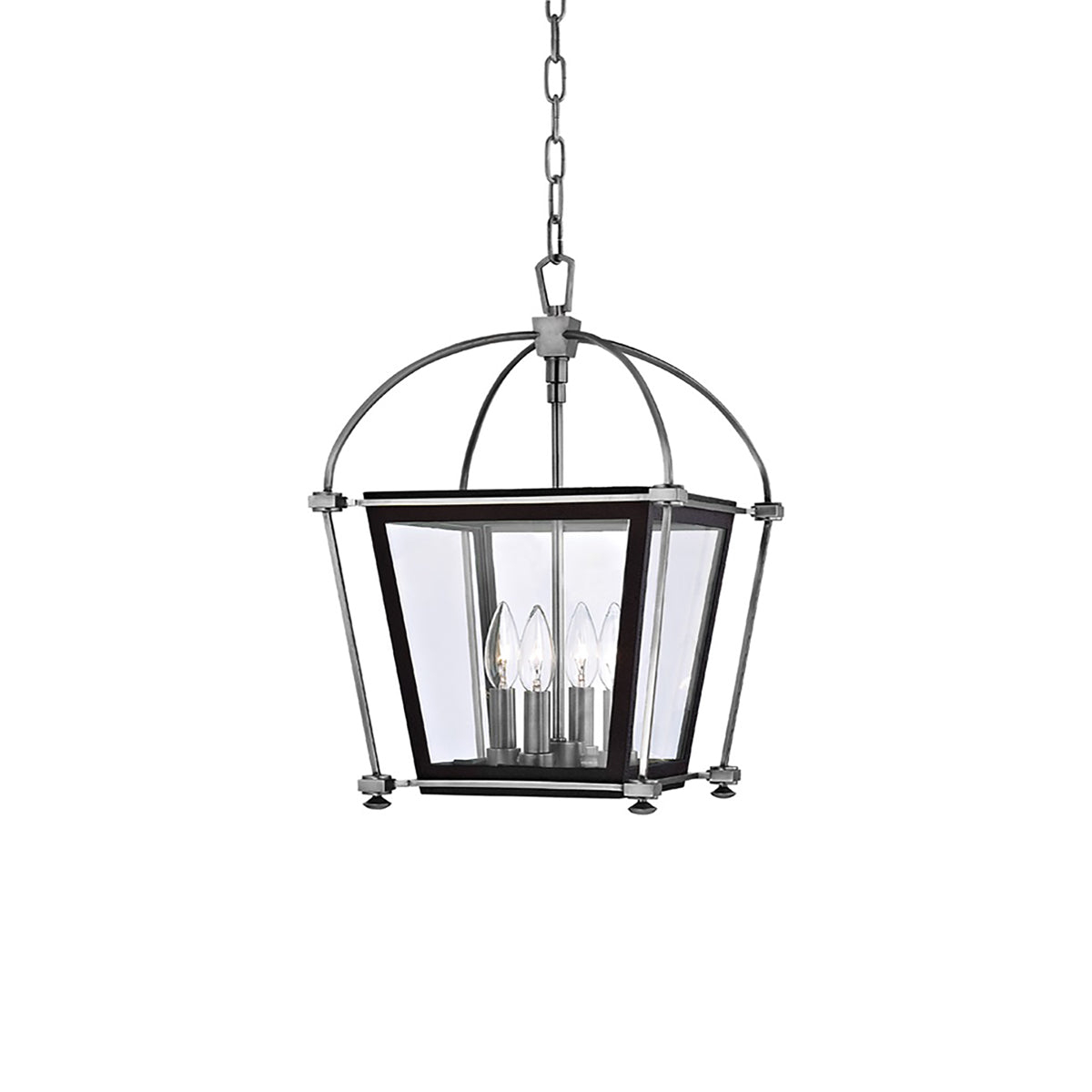Hollis 4 - Light Dimmable Lantern Geometric Chandelier