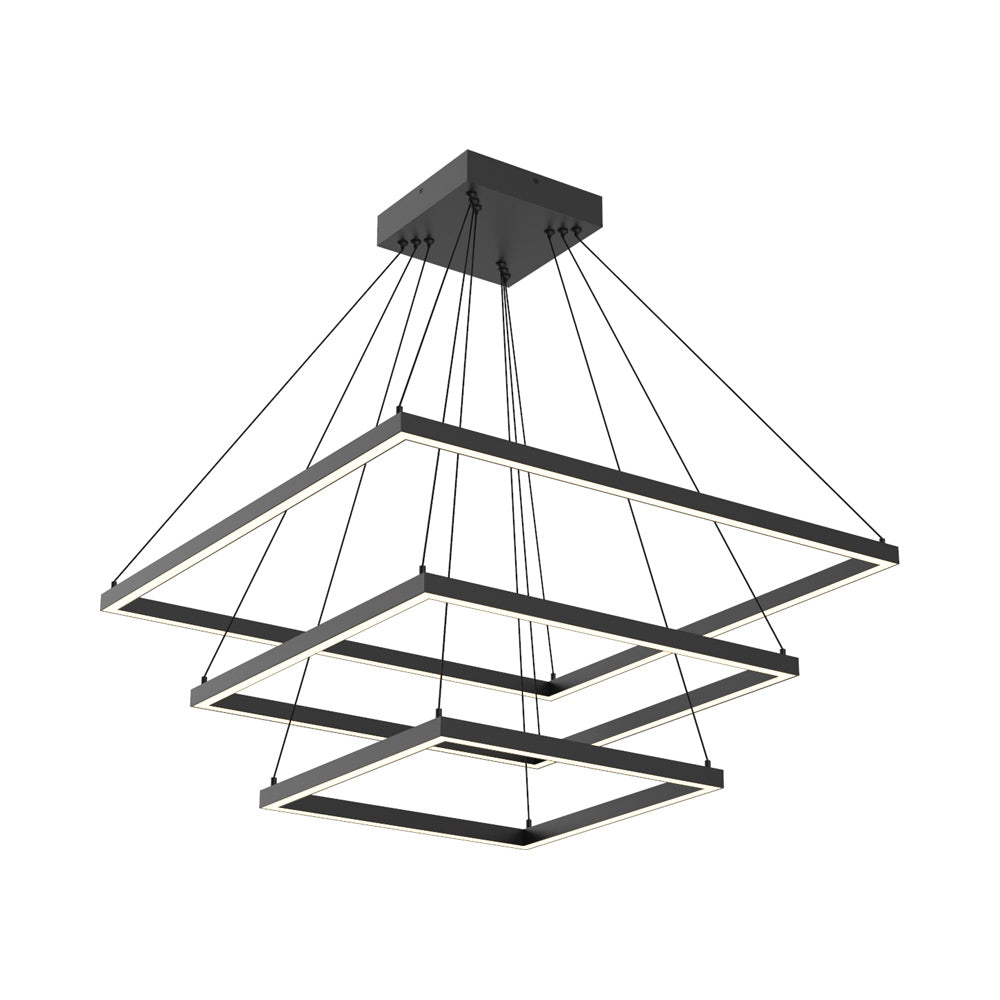 Piazza 3 - Light LED Tiered Chandelier