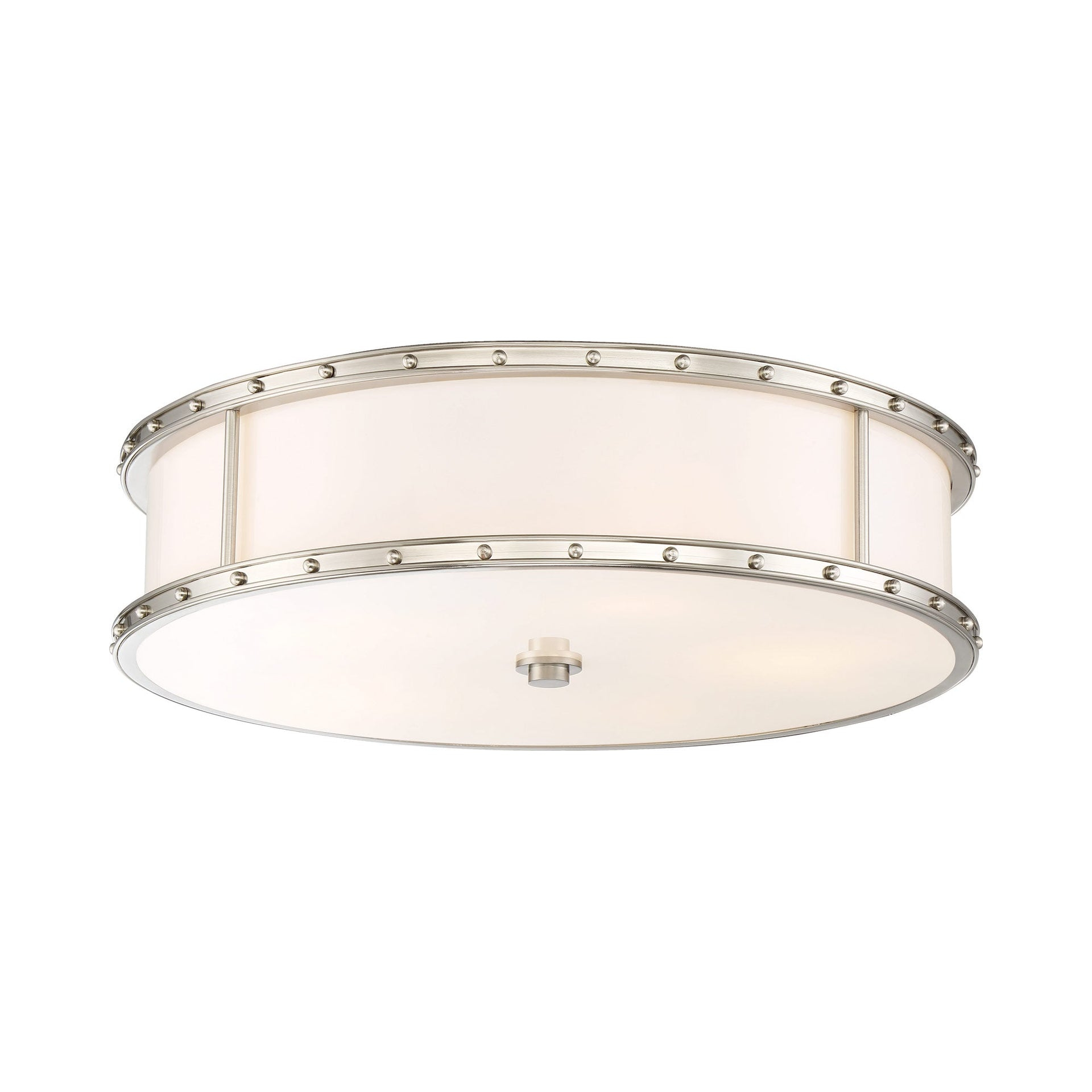 Minka Lavery Minka Lavery With Etched Opal Led Flush Mount Light