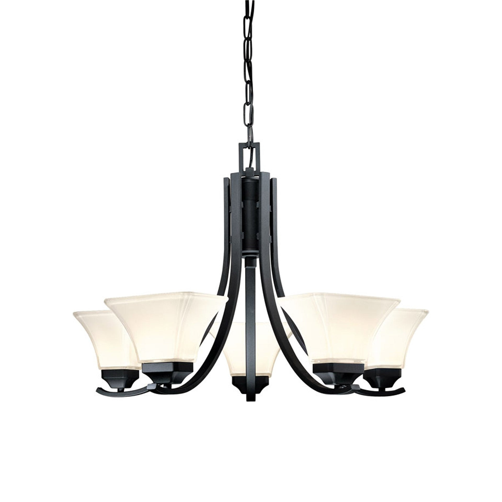 Minka Lavery - Agilis - Chandelier 5 Light Brushed Nickel in Contemporary Style