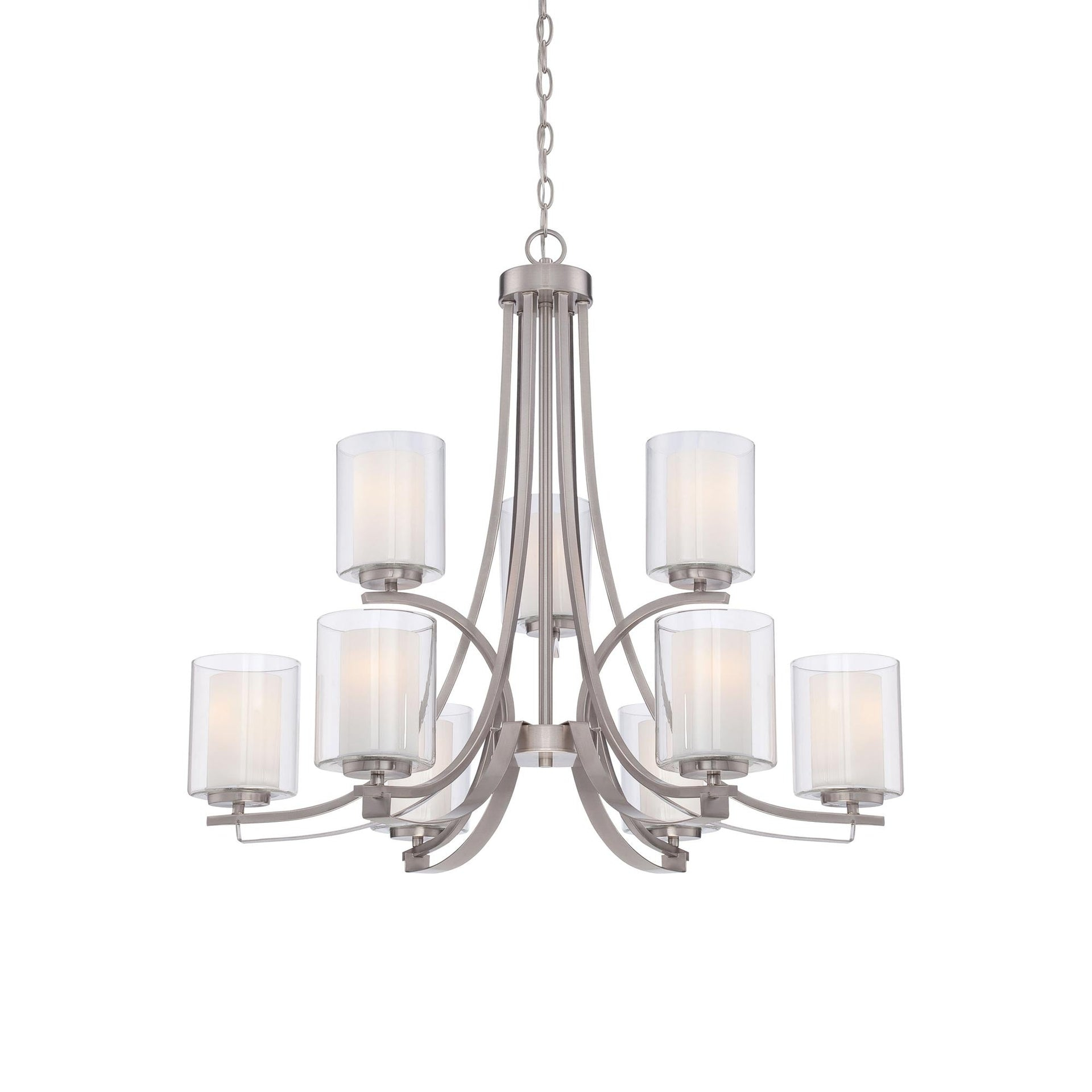 Minka Lavery - Parsons Studio - Chandelier 9 Light in Transitional Style - 28.5