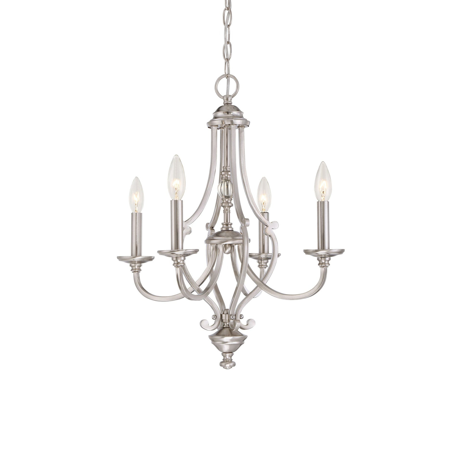 Minka Lavery - Savannah Row - Chandelier 9 Light Brushed Nickel in Traditional