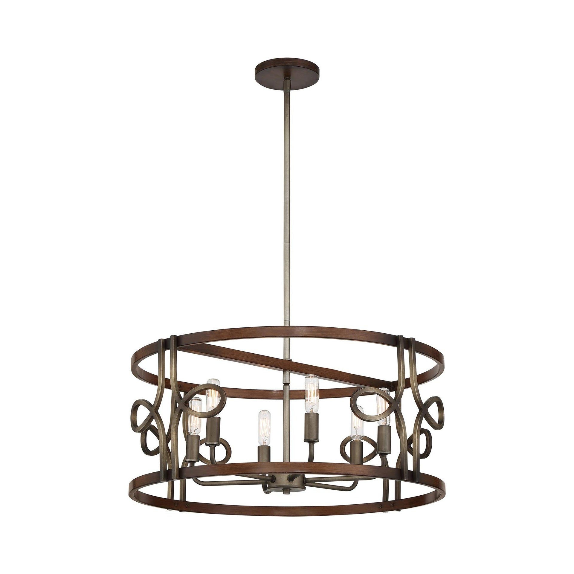 Yorkville- 6 Light Pendant