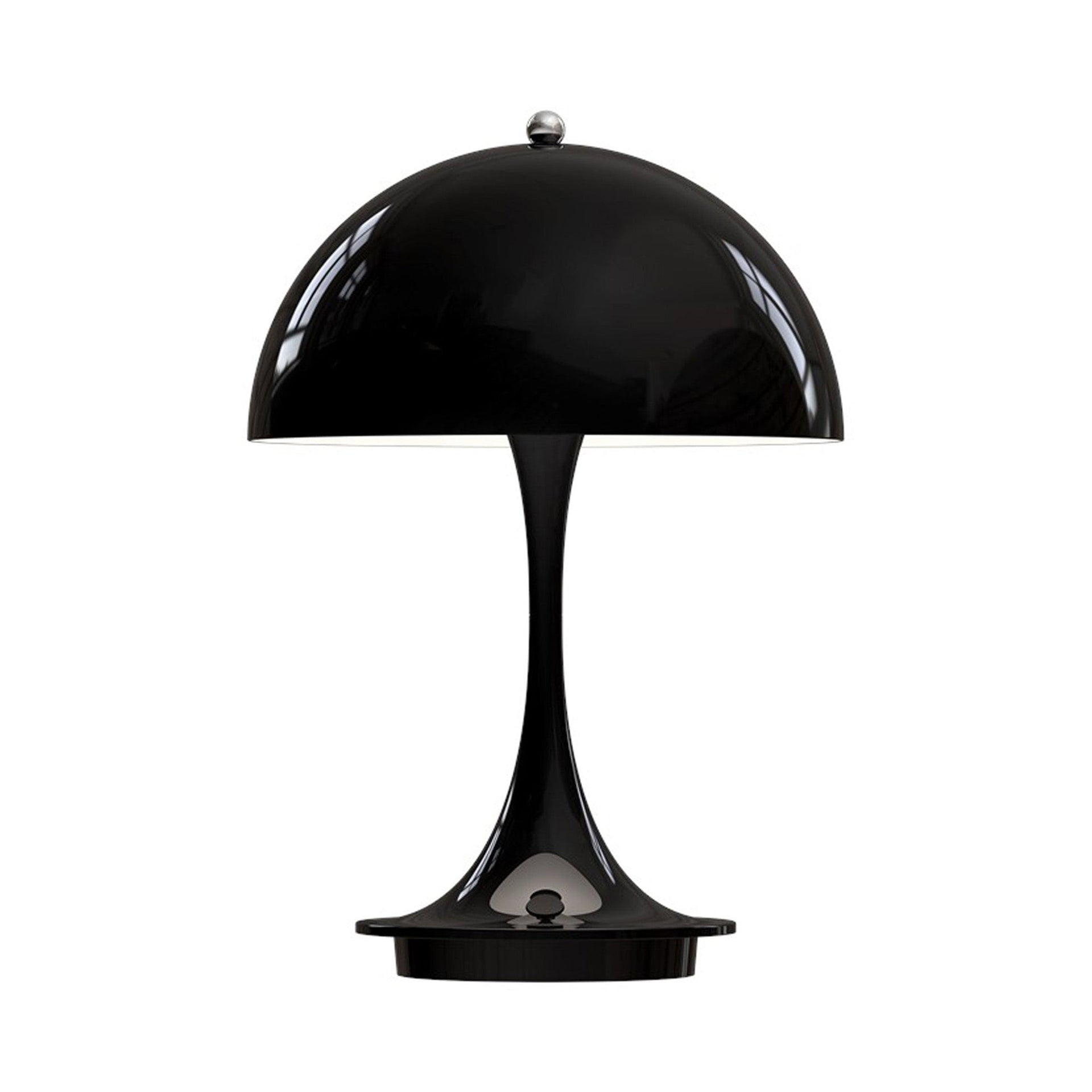 Black Acrylic Cordless Portable Outdoor Table Lamp