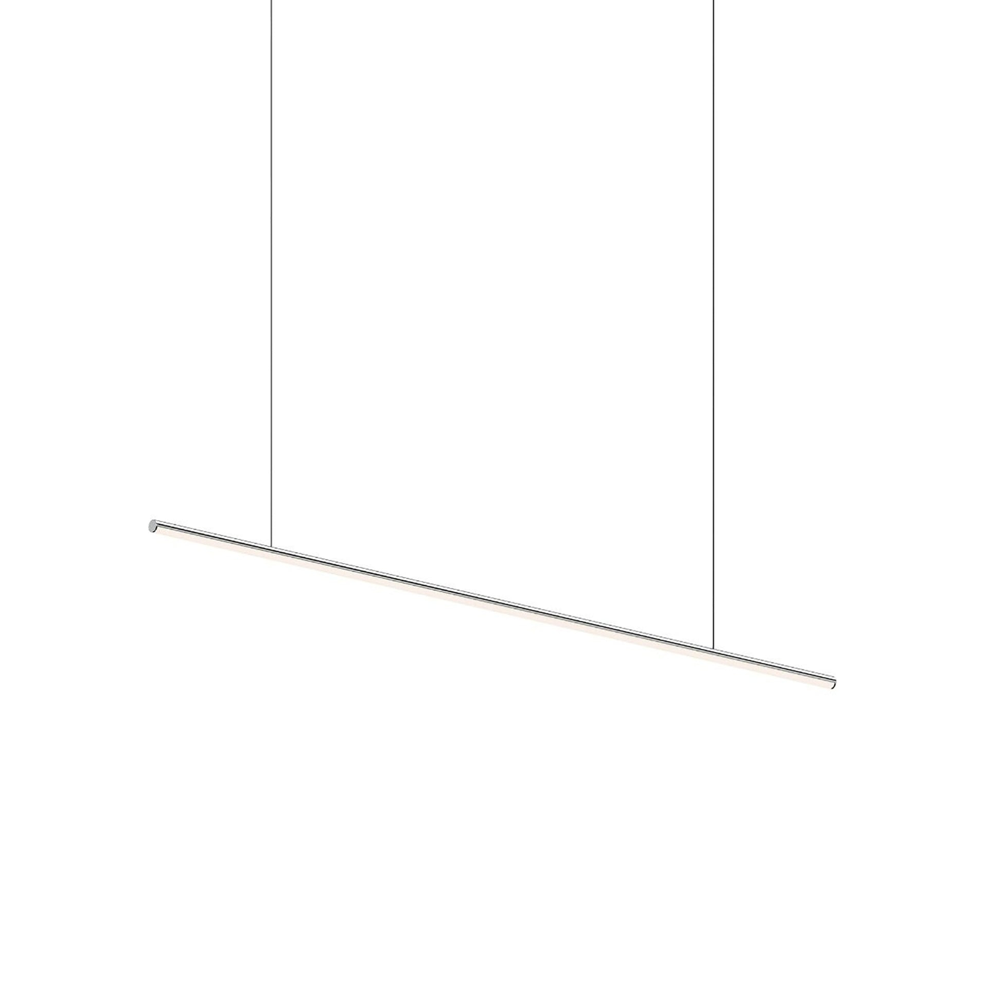 Fino Ultra-Thin Modern LED Pendant Light in Polished Chrome