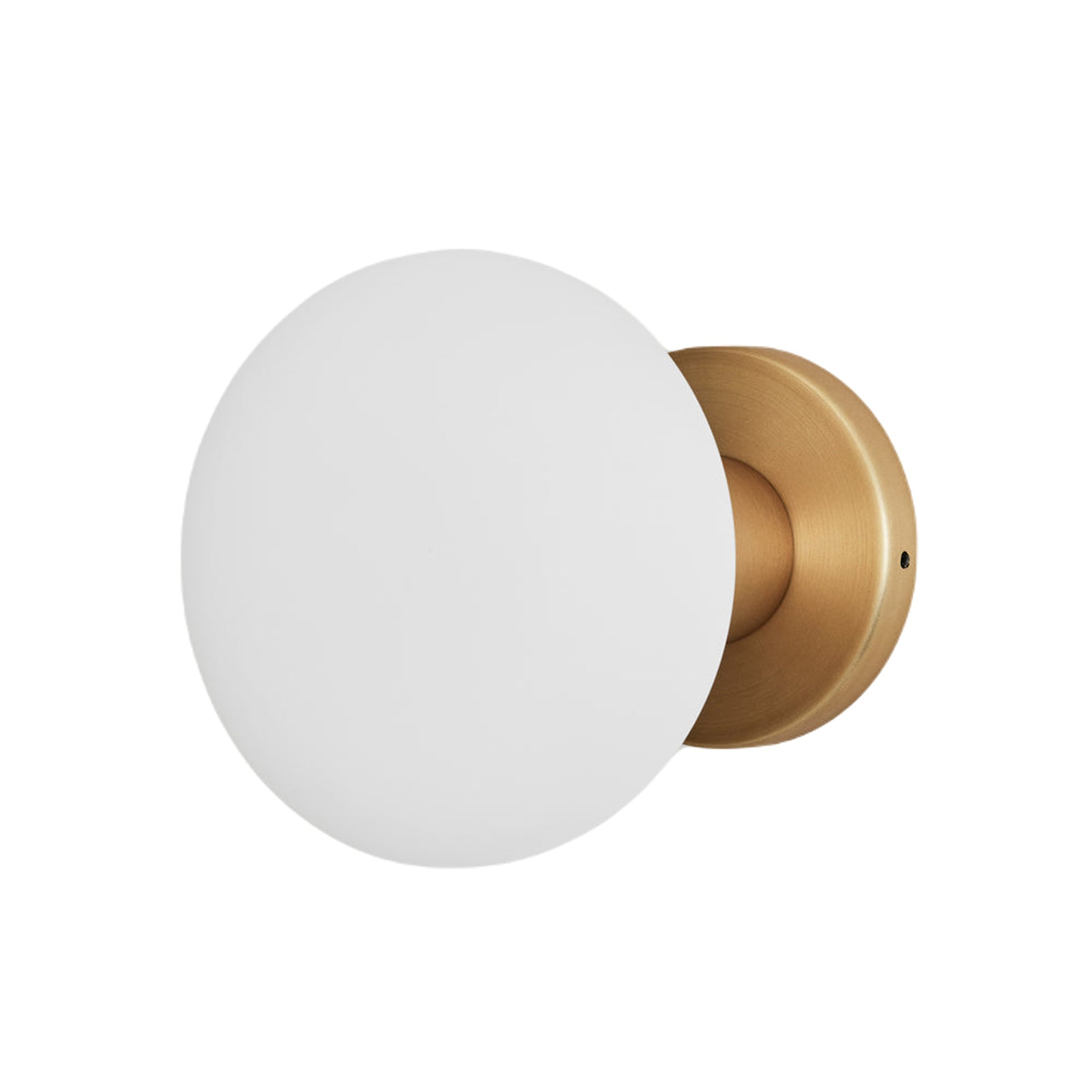 Lochan Outdoor Sconce with Oval by Tala - Brass
