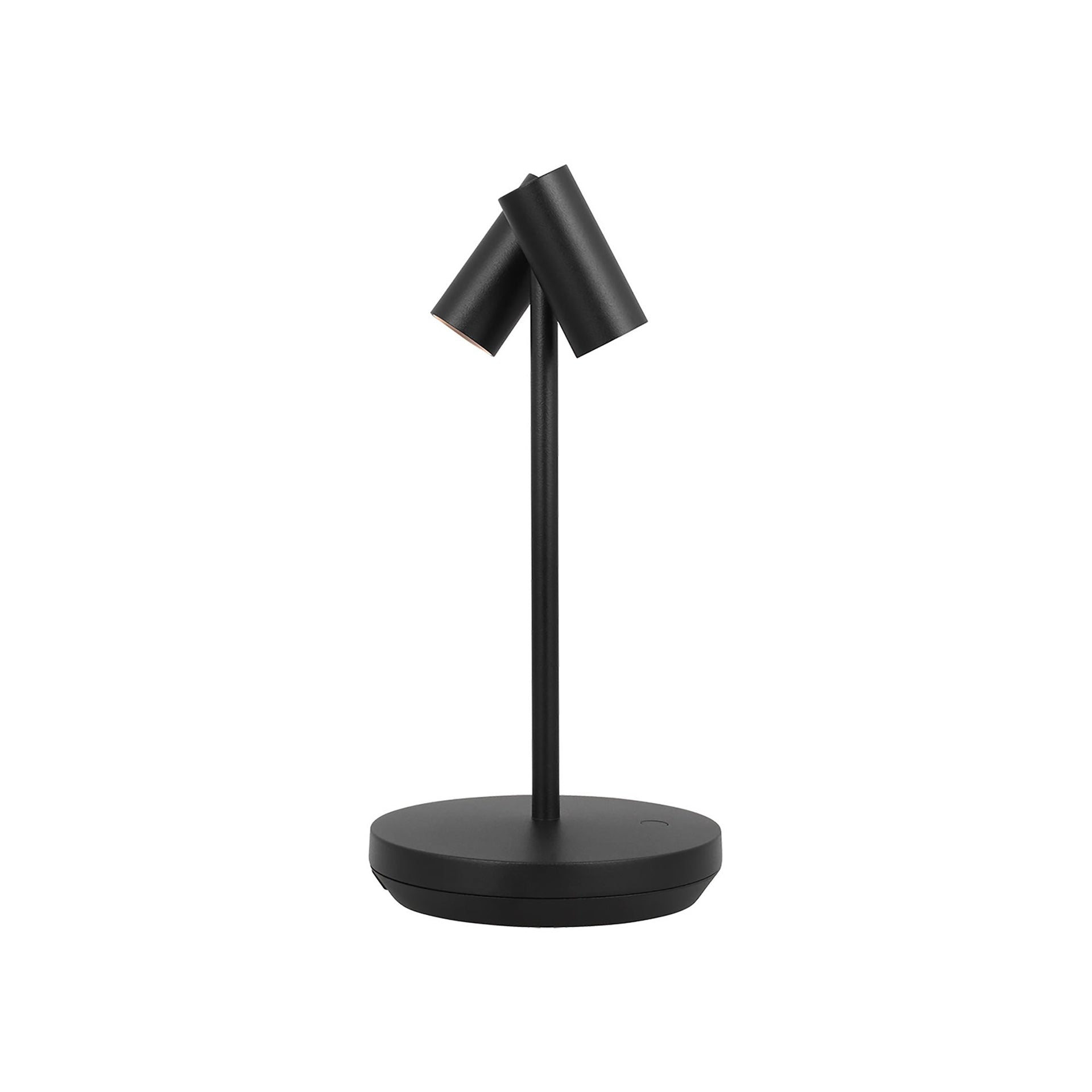 Black Adjustable Cordless Outdoor LED Table Lamp