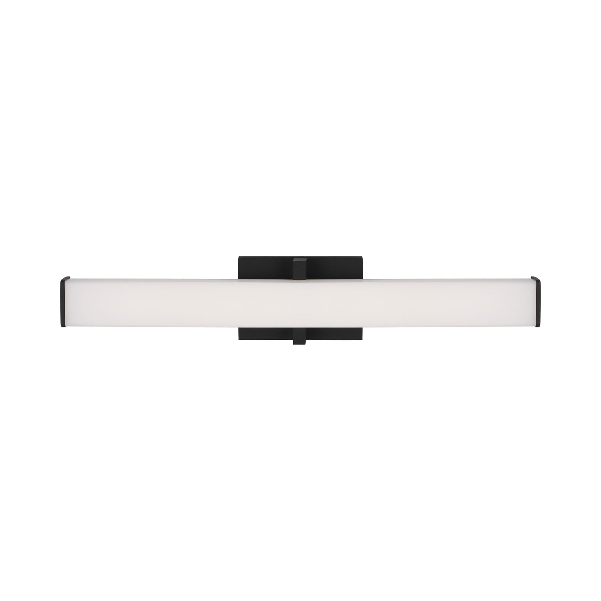 Ellis 24" Nightshade Black Acrylic LED Bath Bar