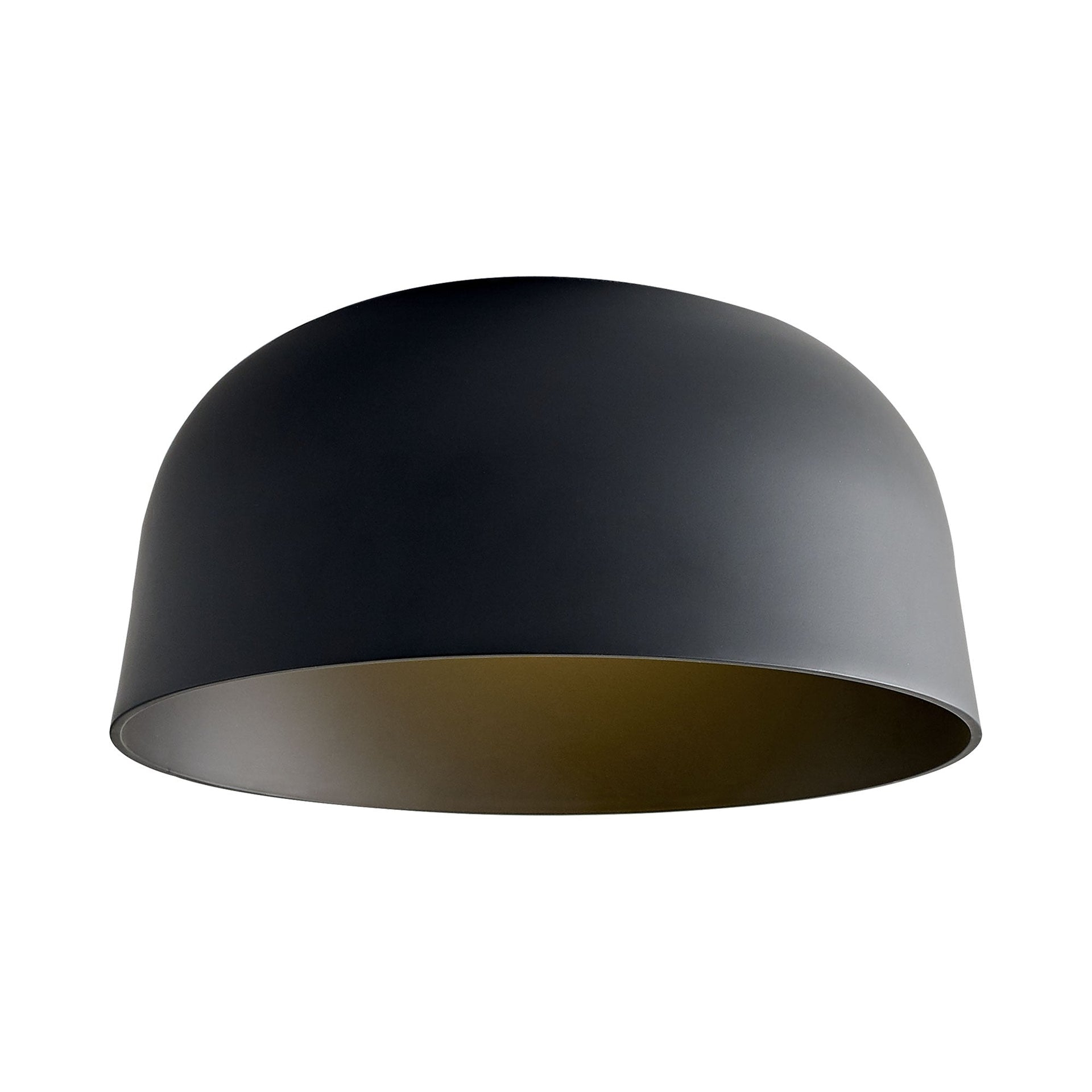 Nightshade Black Aluminum LED Indoor/Outdoor Bowl Light