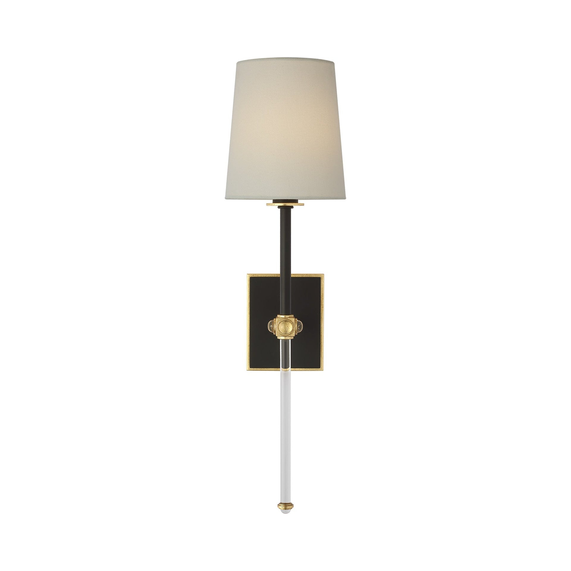 Matte Black Dimmable Direct Wired Electric Sconce