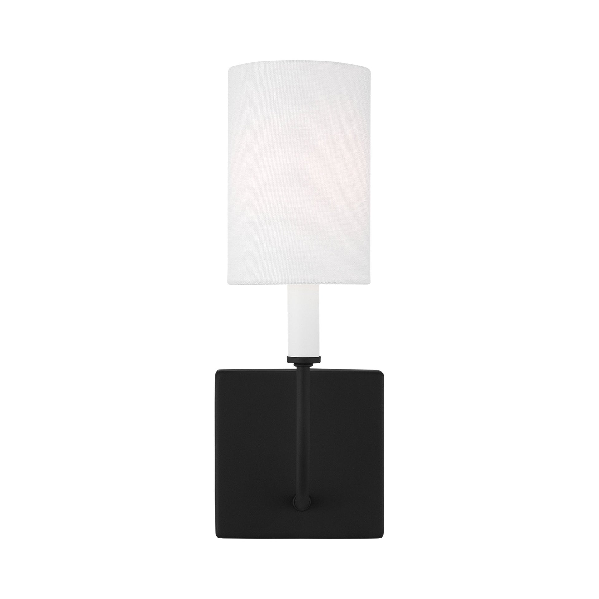 Greenwich Minimalist White LED Cylinder Bath Wall Sconce