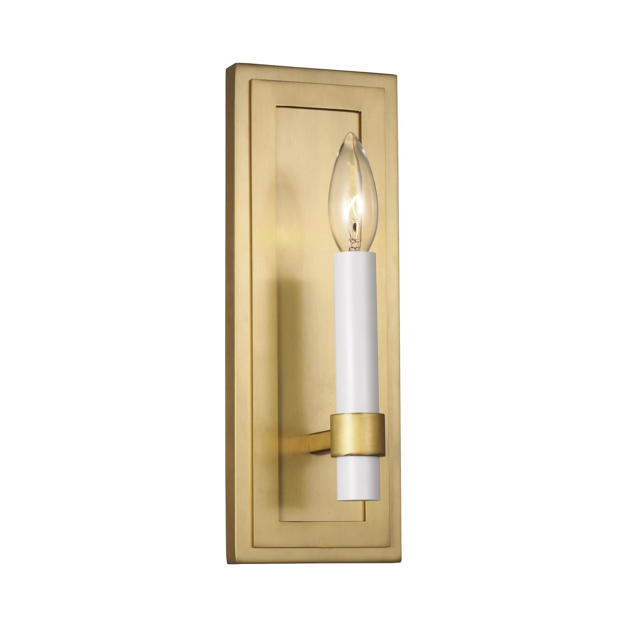 Marston Burnished Brass 18" Direct Wired Wall Sconce