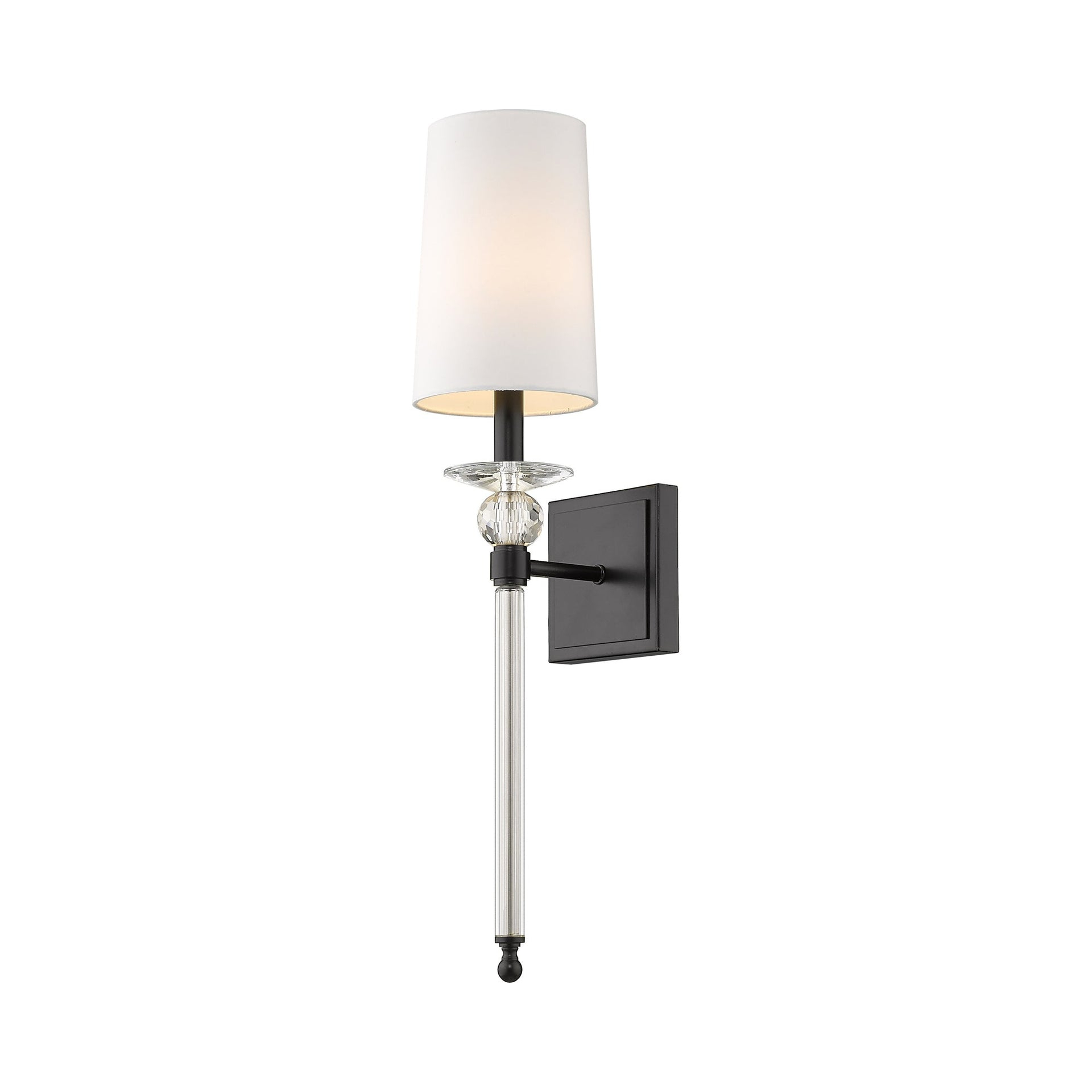 Z-Lite Ava 1 - Light Wall Light in  Matte Black