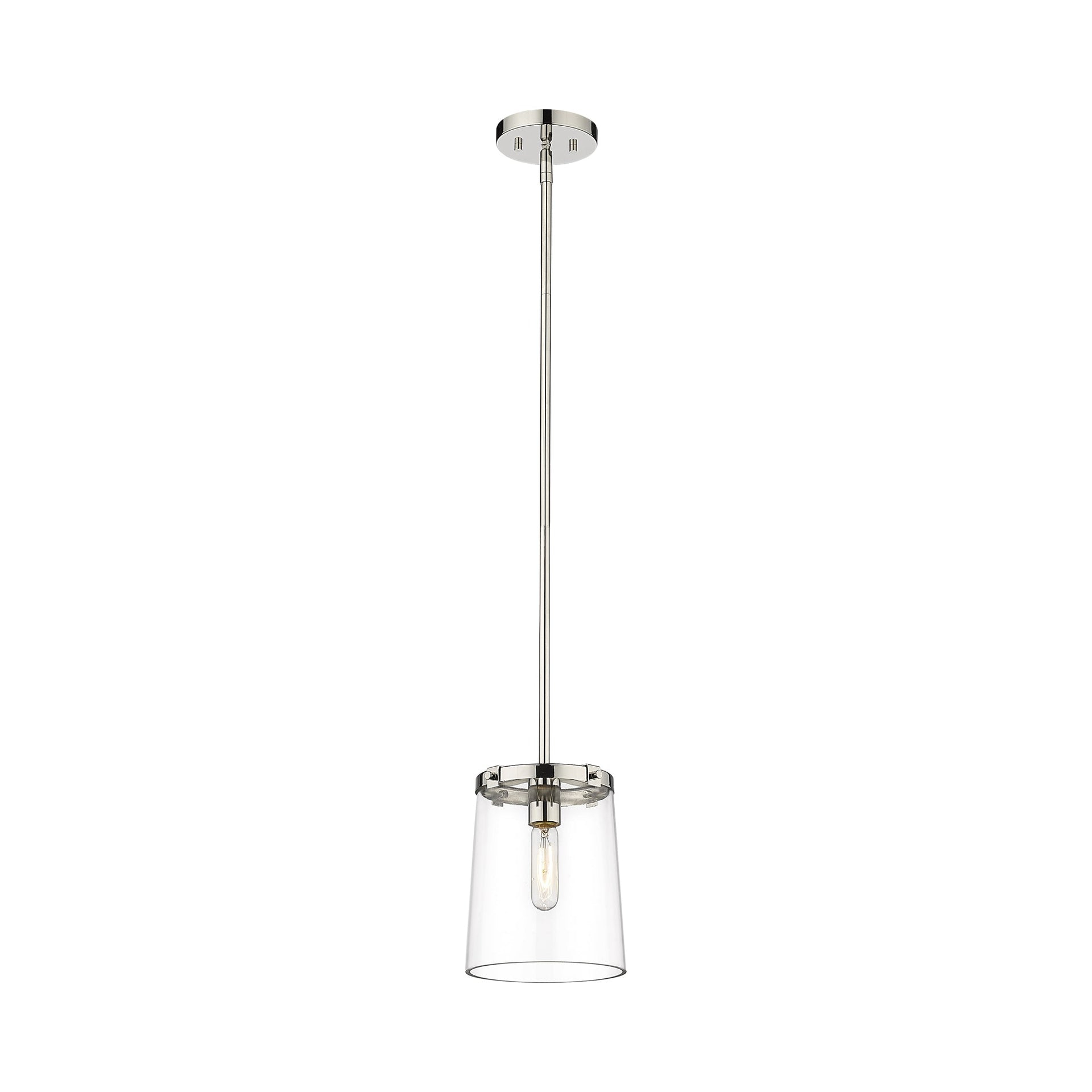 Z-Lite Callista 1 - Light Pendant in  Polished Nickel