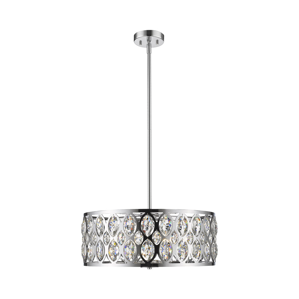 Z-Lite Dealey 6 - Light Chandelier in  Chrome