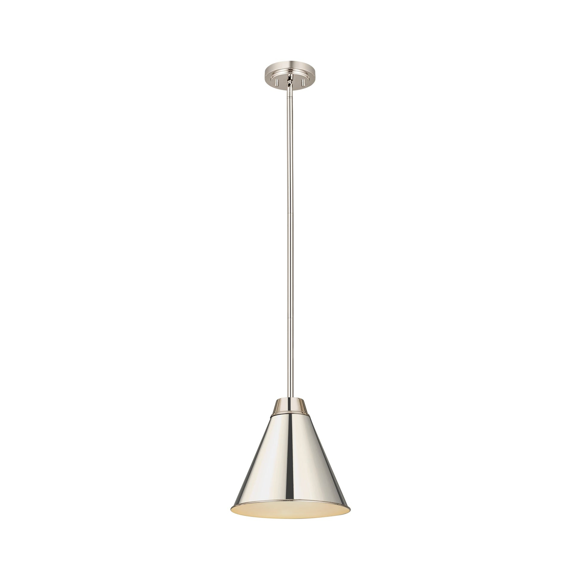 Z-Lite Eaton 1 - Light Pendant in  Polished Nickel
