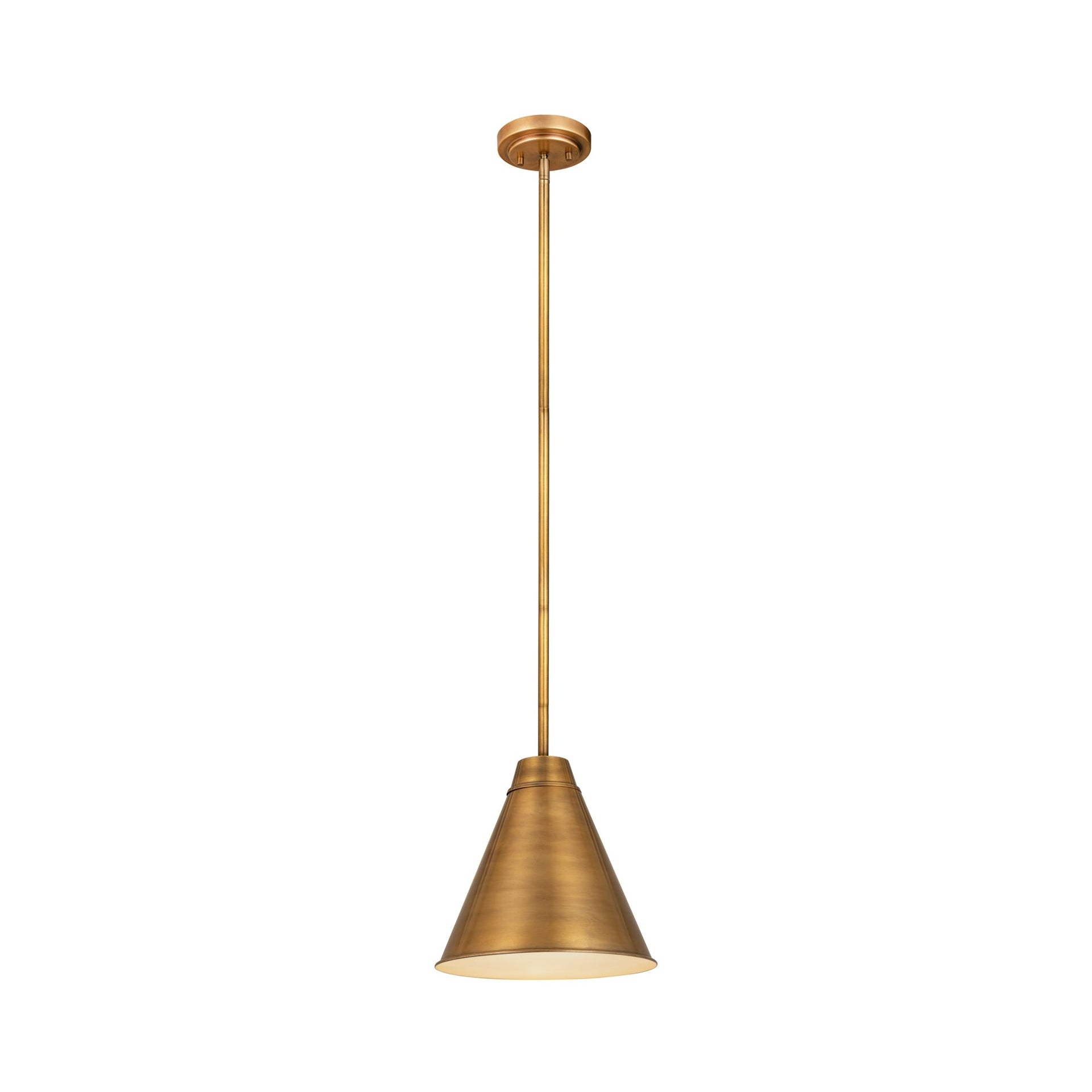 Z-Lite Eaton 1 - Light Pendant in  Rubbed Brass