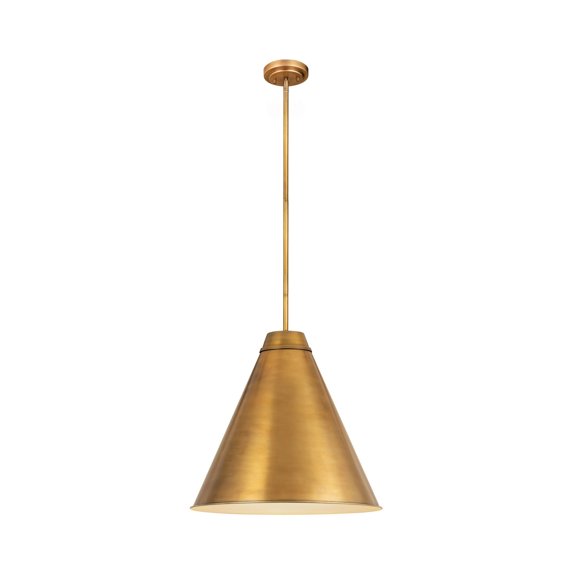 Z-Lite Eaton 1 - Light Pendant in  Rubbed Brass