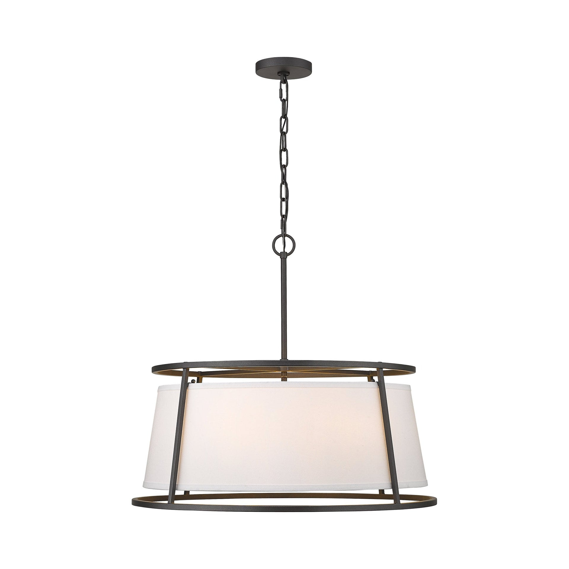 Z-Lite Lenyx 6 - Light Chandelier in  Iron Ore