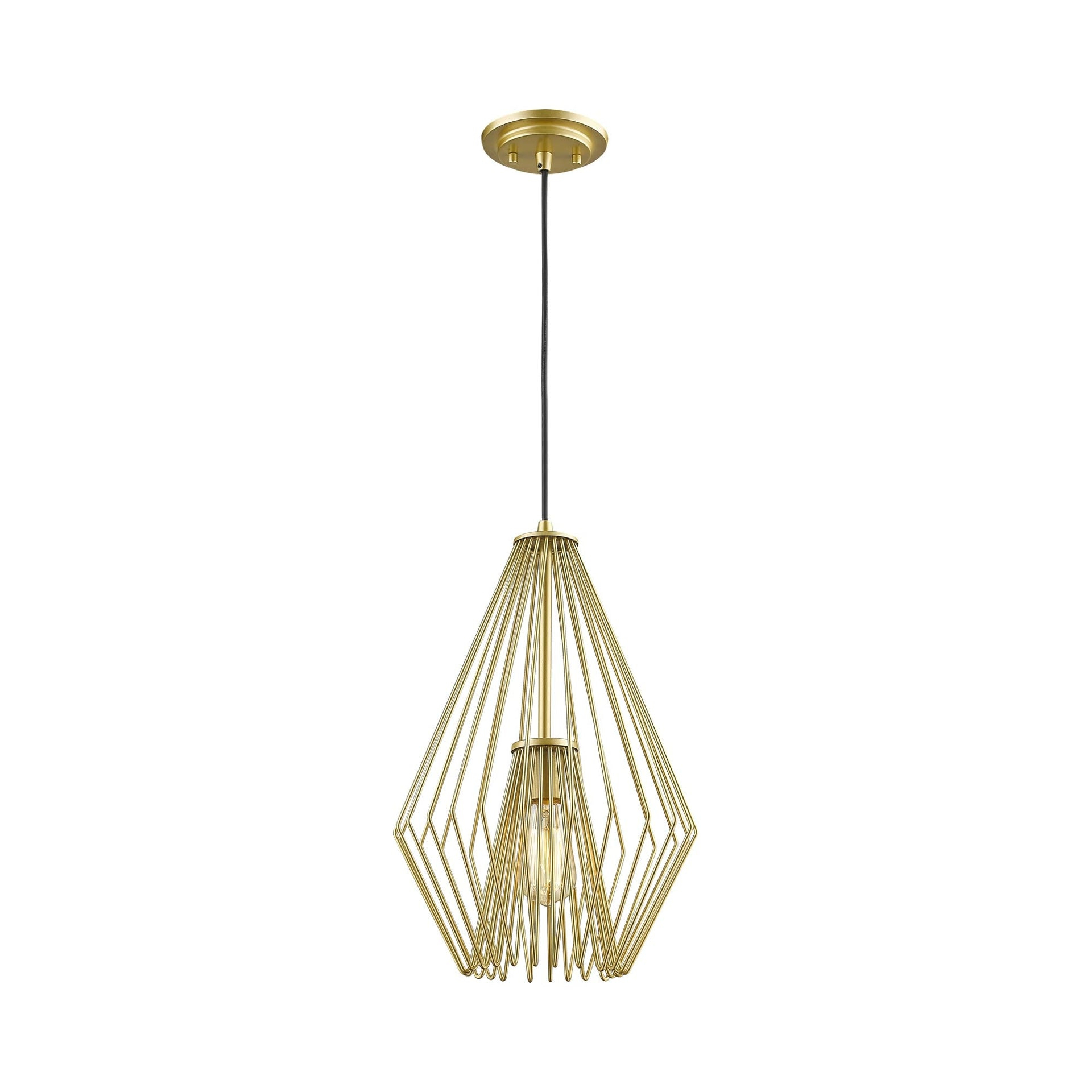 Z-Lite Quintus 1 - Light Pendant in  Metallic Gold