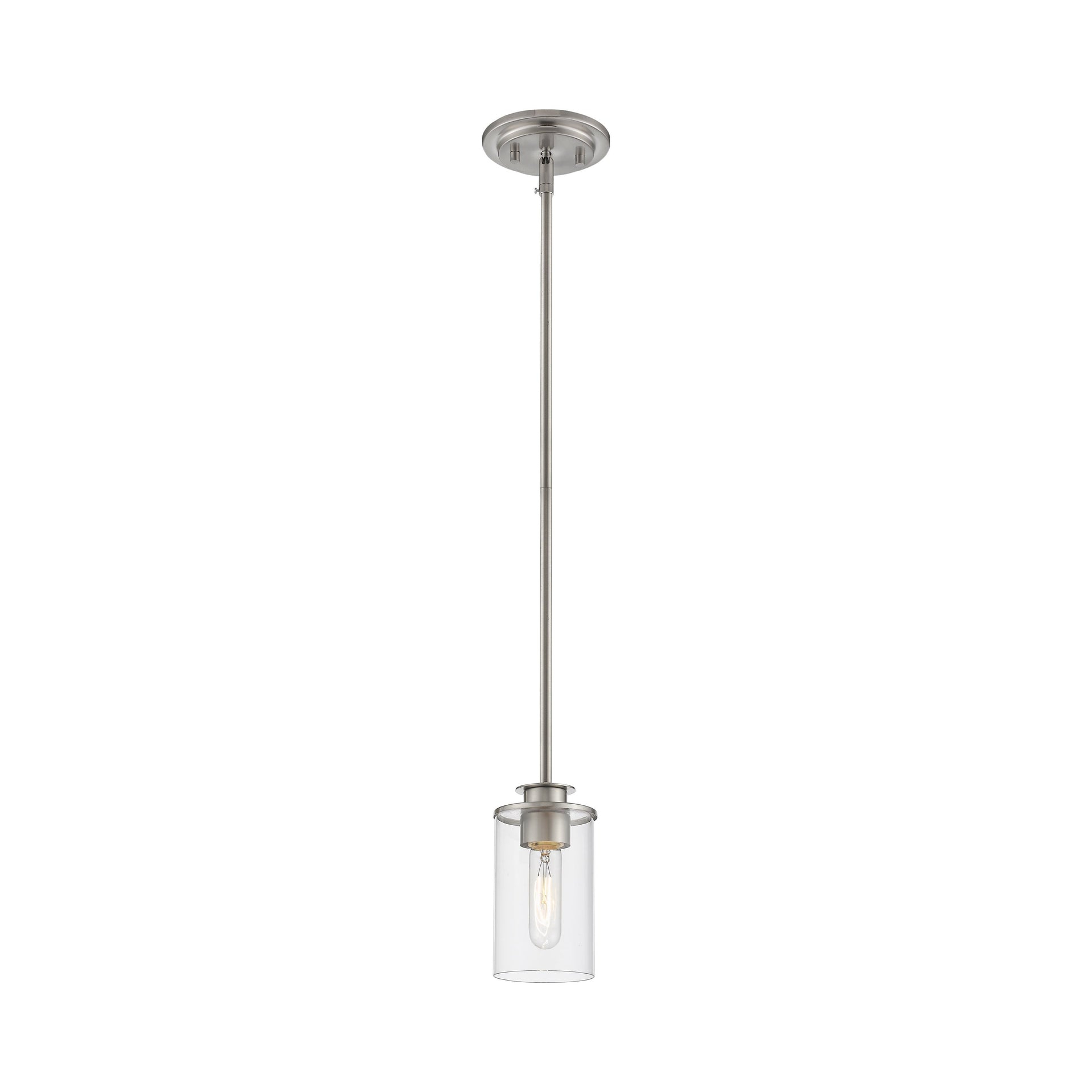 Z-Lite Savannah 1 - Light Pendant in  Brushed Nickel