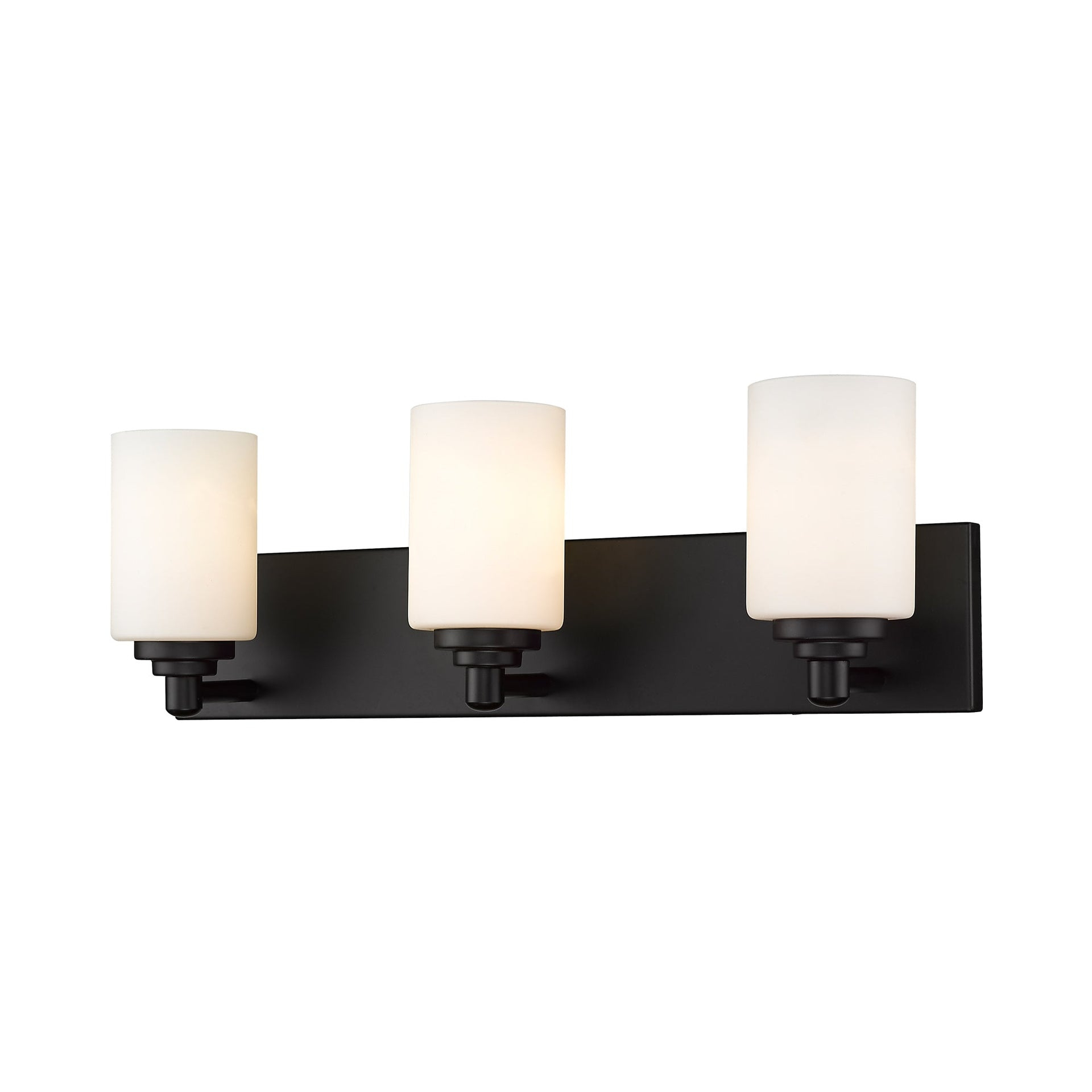 Z-Lite Soledad 3 - Light Vanity in  Matte Black