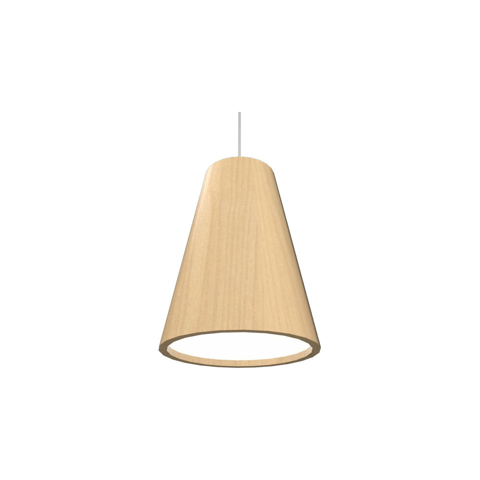 Maple LED Mini Pendant Light with Adjustable Cord