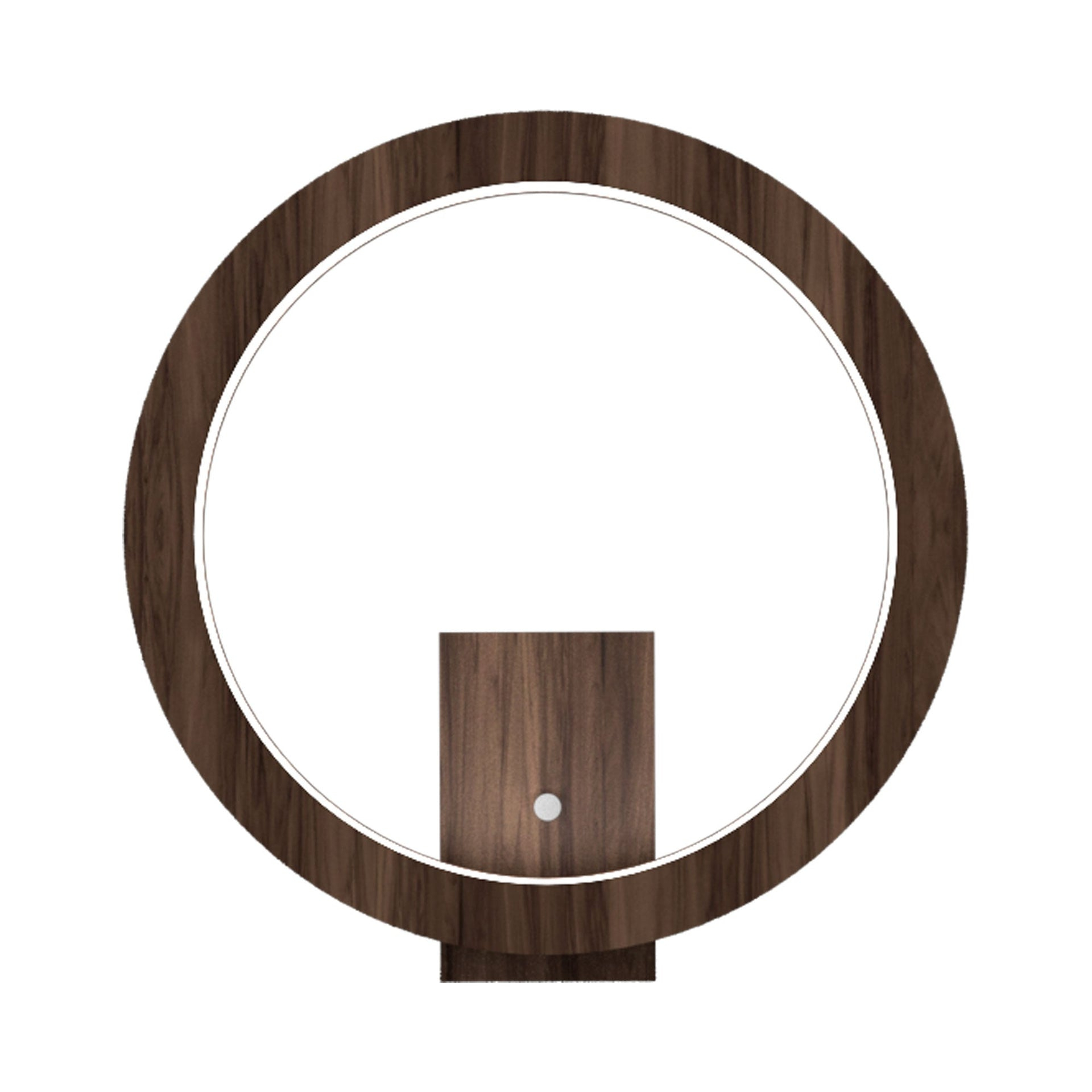 Frame Manufactured Wood LED Flush Mounted Sconce