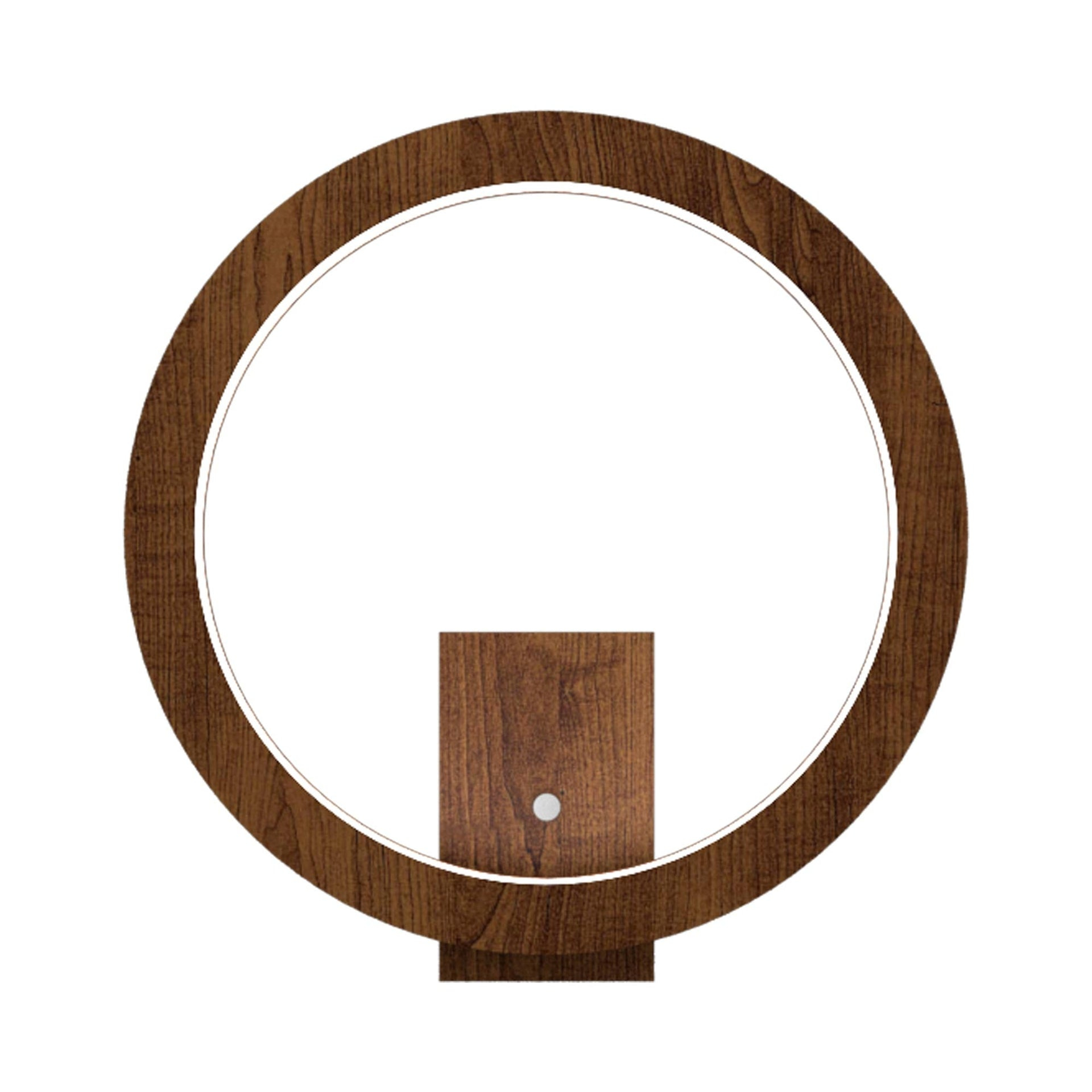 Frame Manufactured Wood LED Flush Mounted Sconce