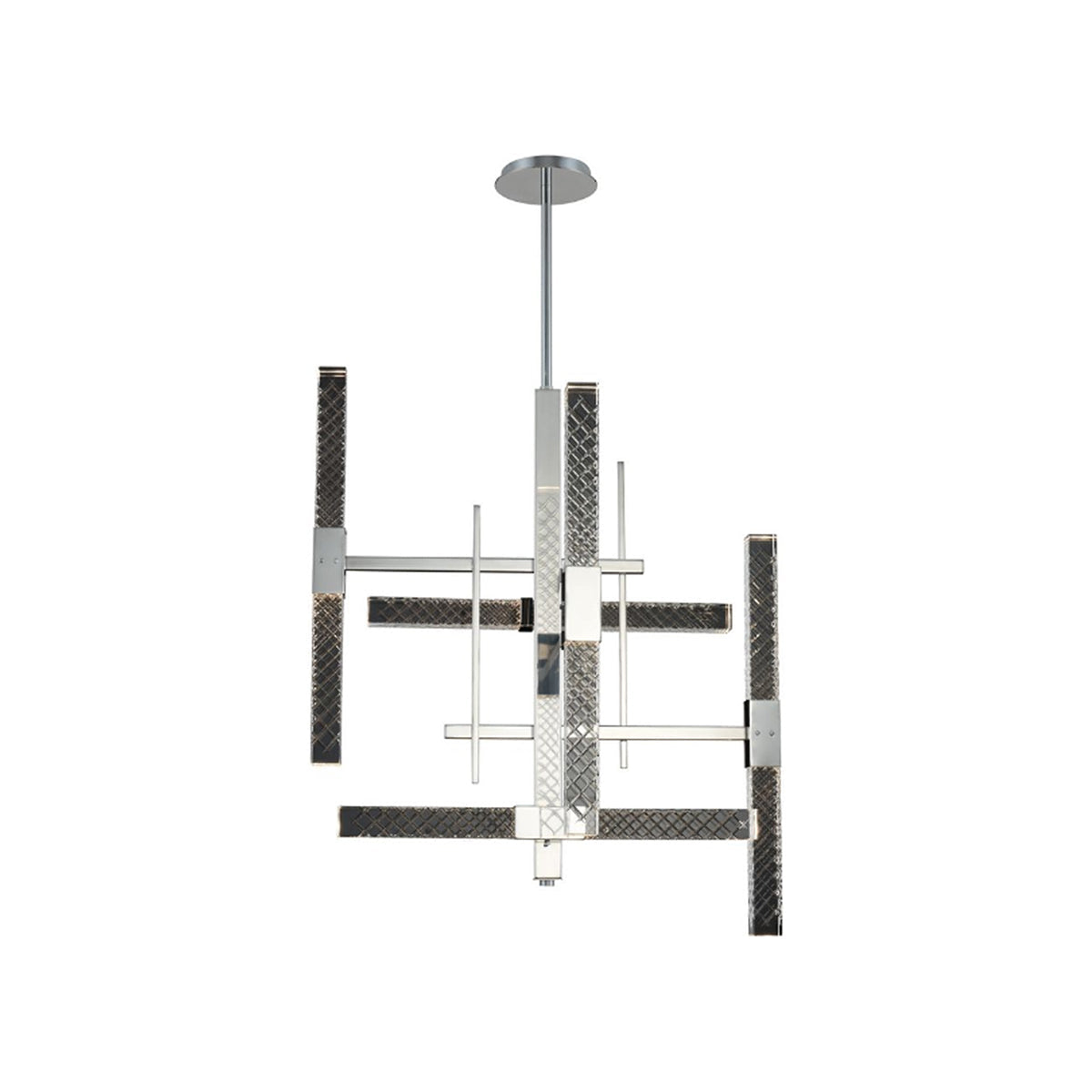 Allegri by Kalco Lighting Apollo 10 - Light Dimmable LED Sputnik Modern Linear Chandelier