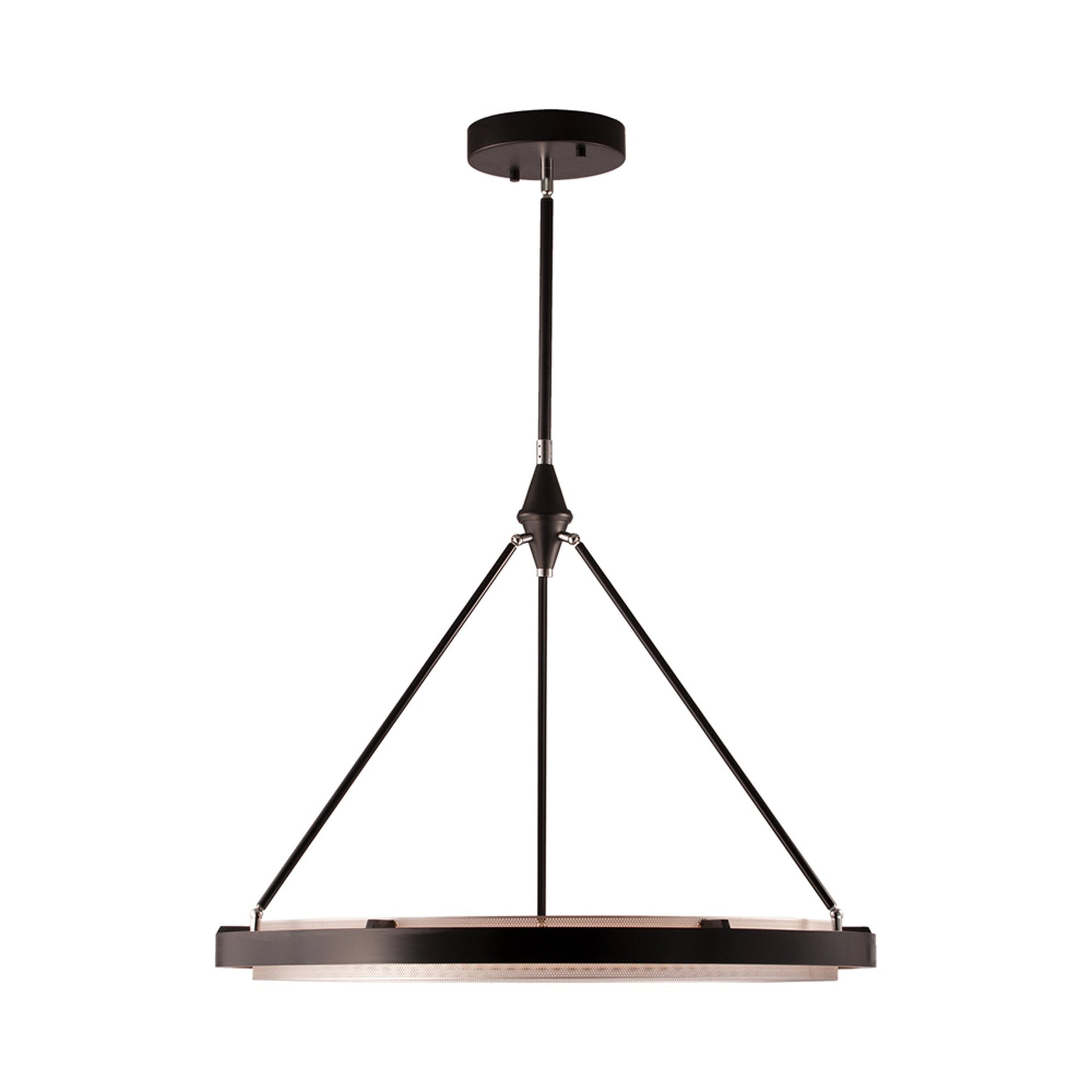 Duo 1 - Light Black LED Unique/Statement Pendant