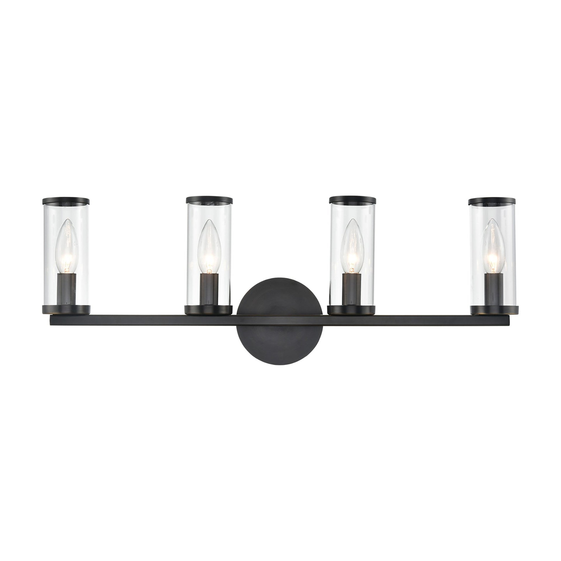Alora Revolve 8.63" Urban Bronze Bathroom Vanity Light