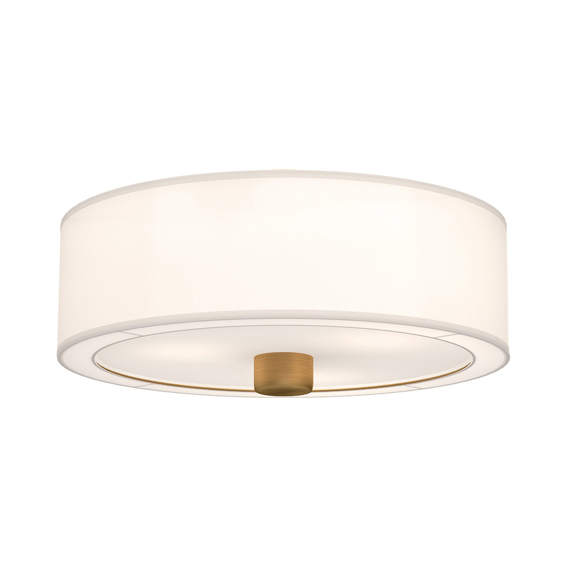 Theo Fabric Semi Flush Mount