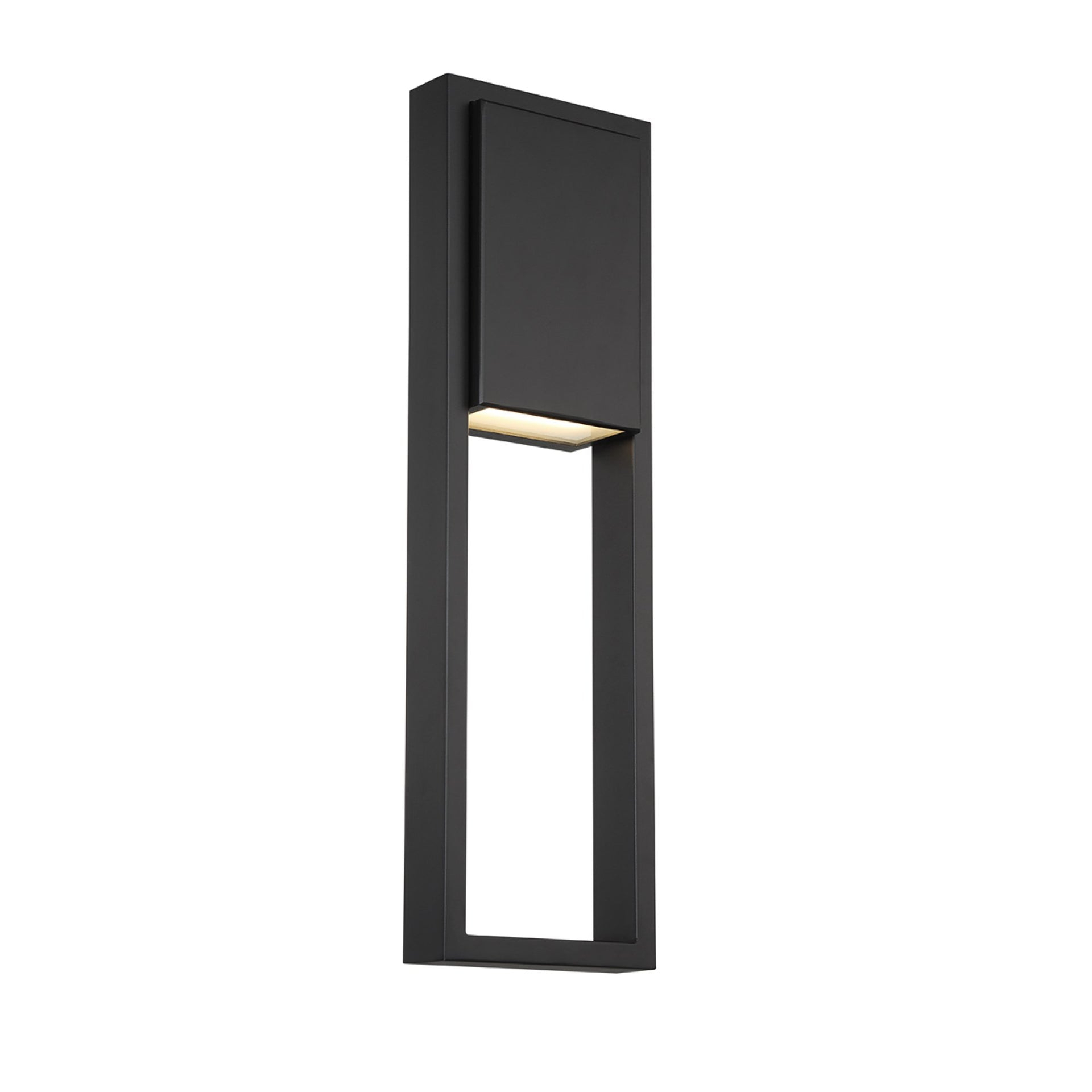 Matte Black 24" LED Indoor/Outdoor Wall Light