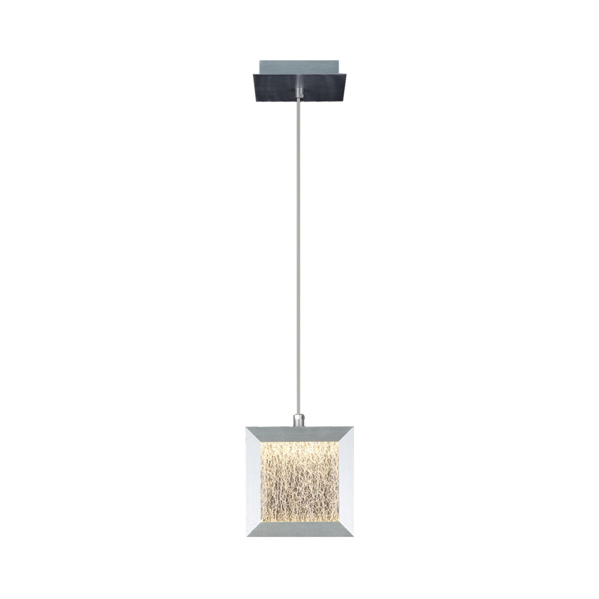 Brentwood Brushed Aluminum LED Pendant Light