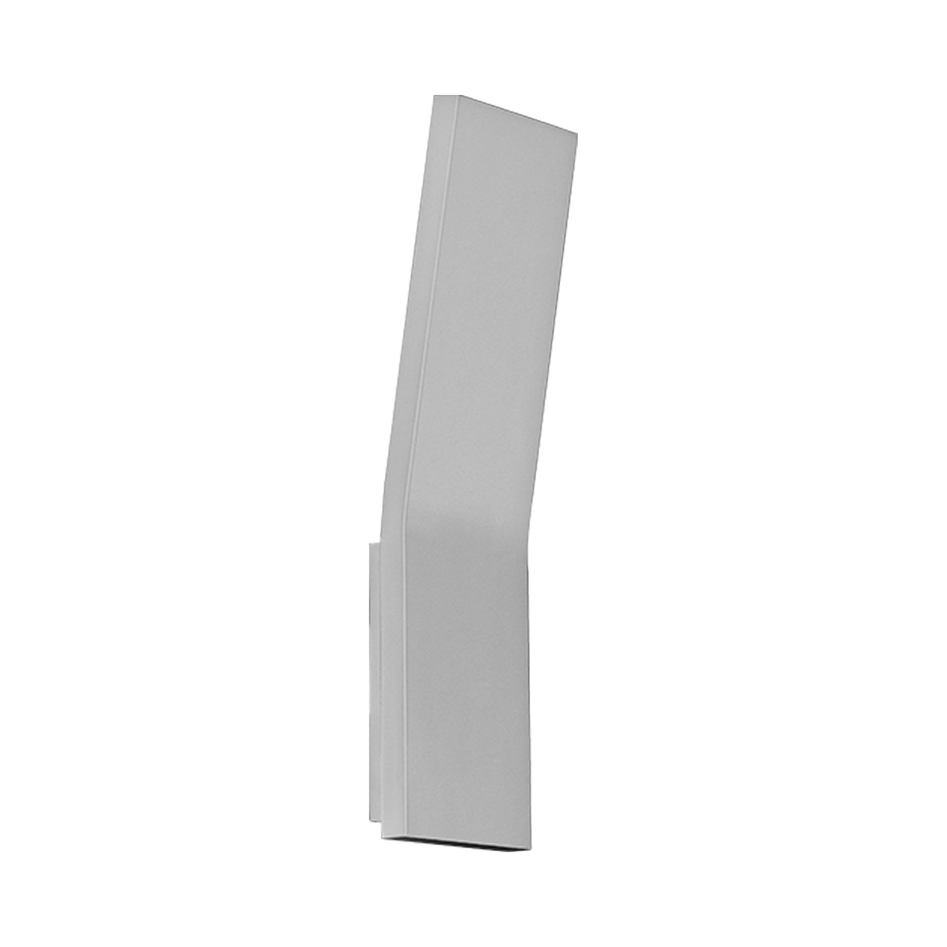 Sleek Pewter 11" LED Sconce with Clear Diffuser Glass and Dimmable Light