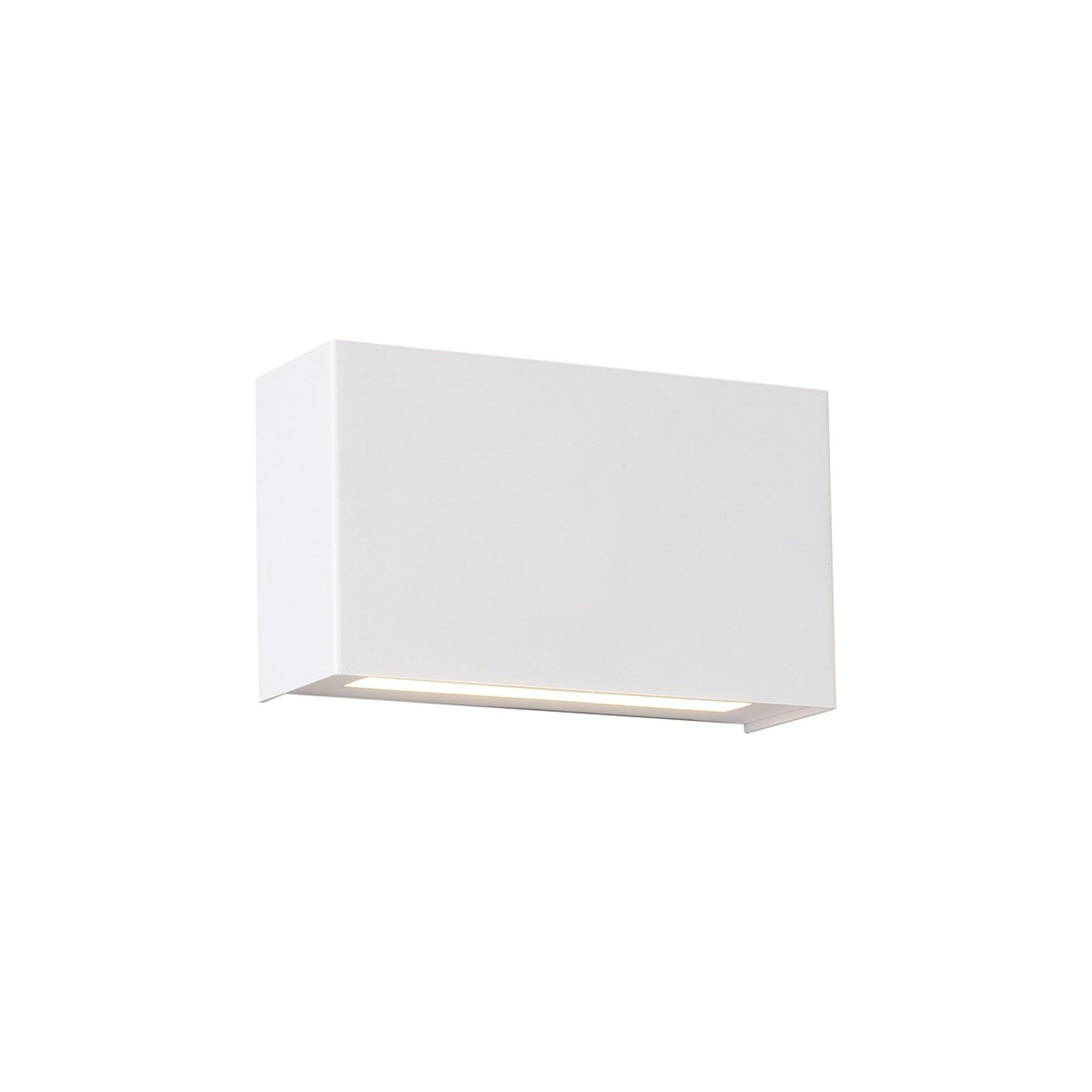 White Dimmable Energy Star Battery Wall Sconce