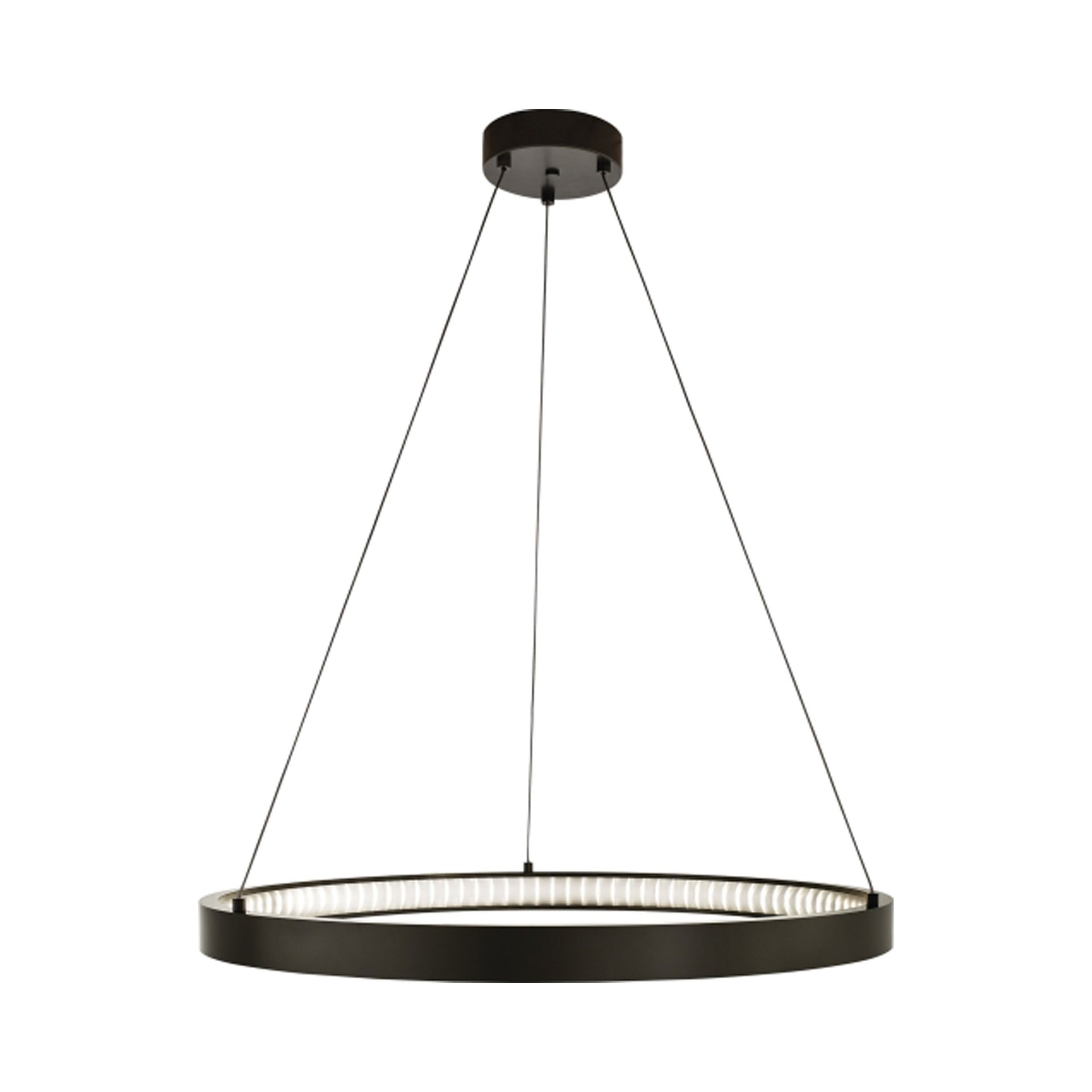Antique Bronze Dual-Row LED Chandelier with Twinkling Effect