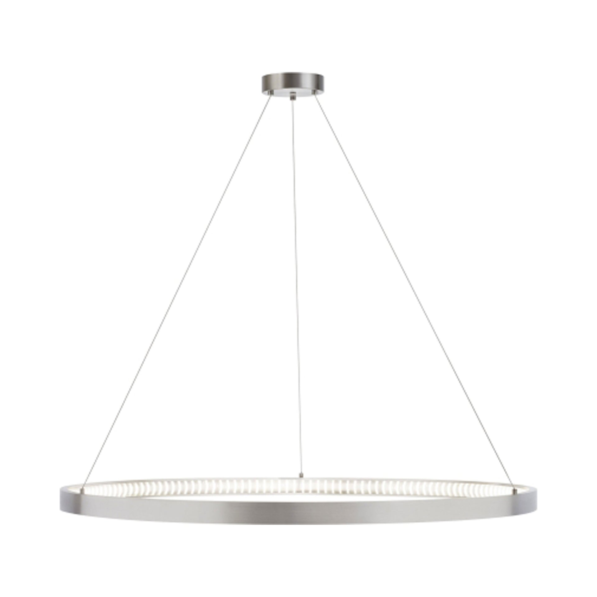Medieval Twinkle 48" LED Chandelier in Satin Nickel