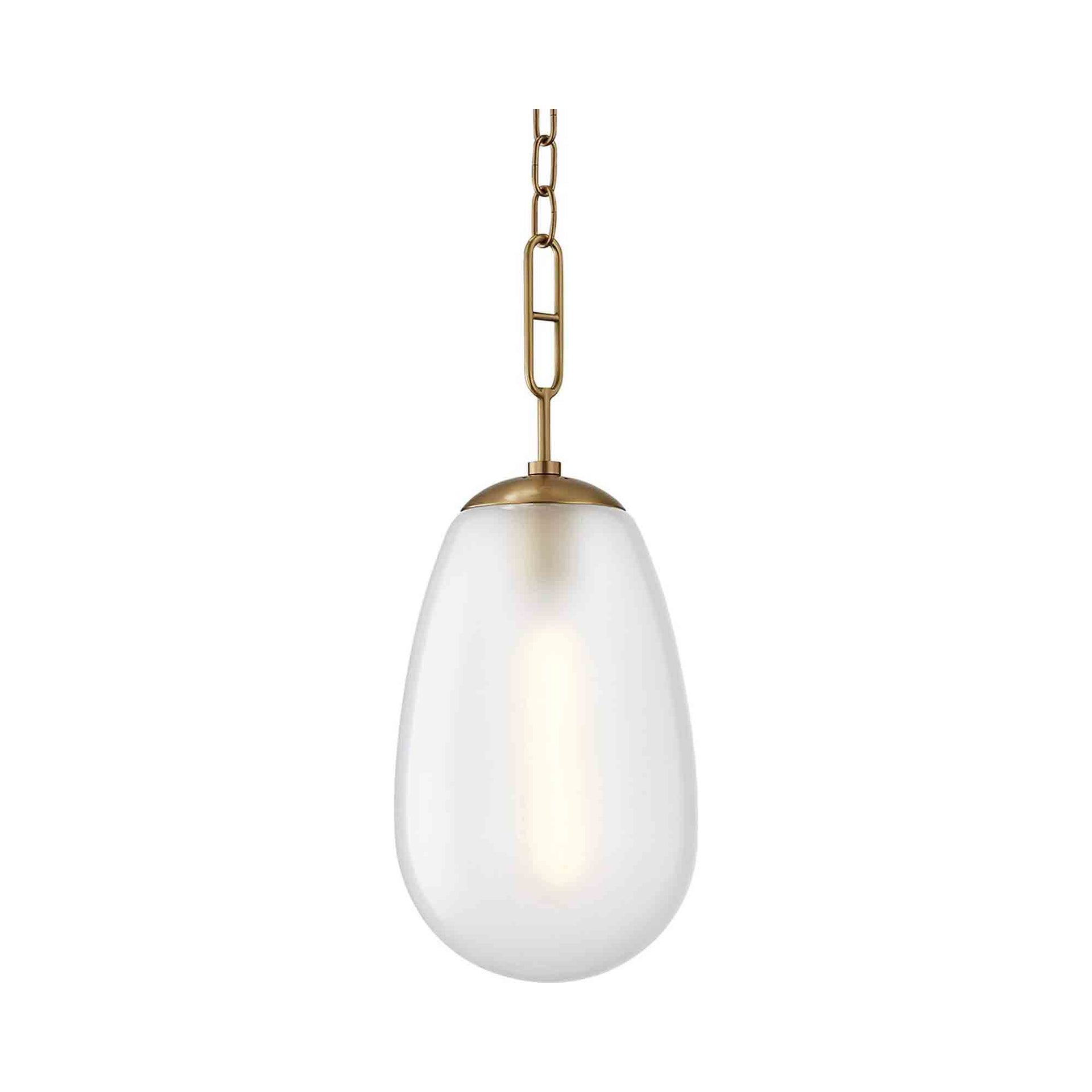 Andrews Pendant Light - Antique Brass / Large